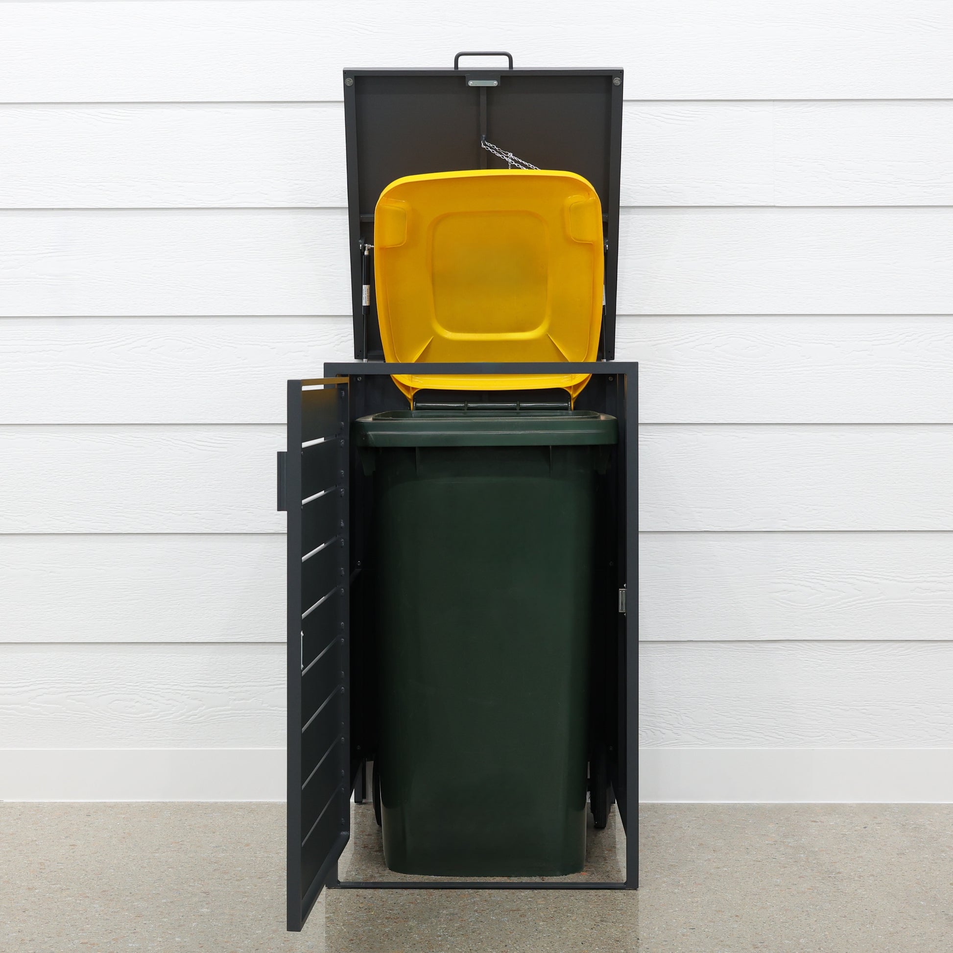 Urban Wheelie Bin Enclosure Cover- High Charcoal