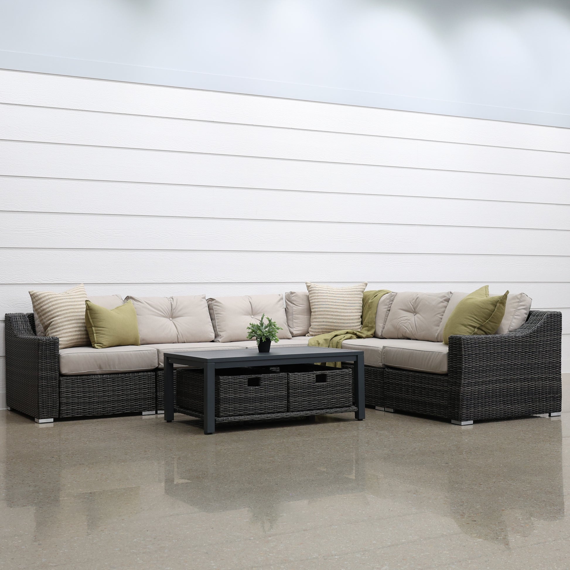 Mackay Outdoor Corner Lounge Setting