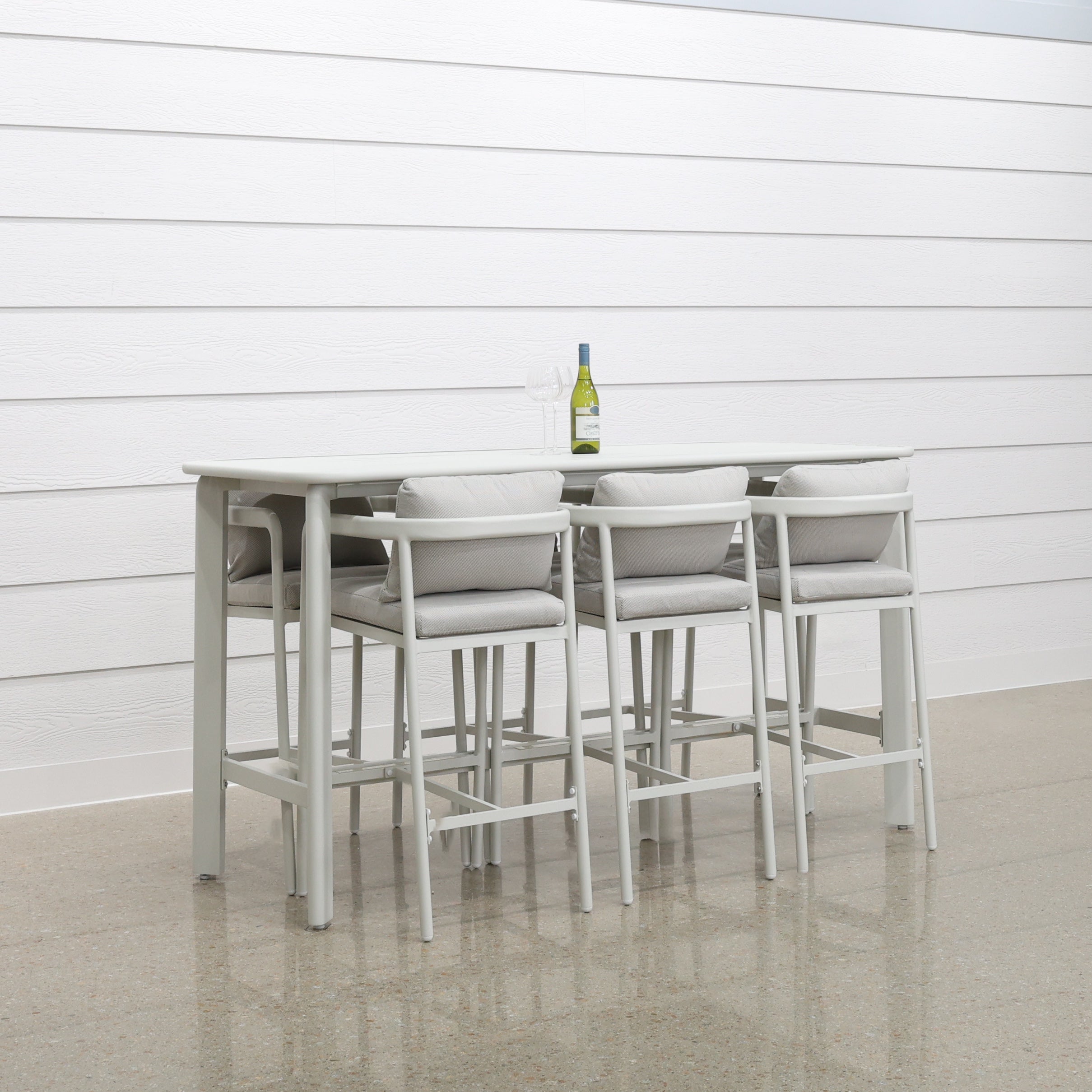 Sunshine Coast Bar Table - White