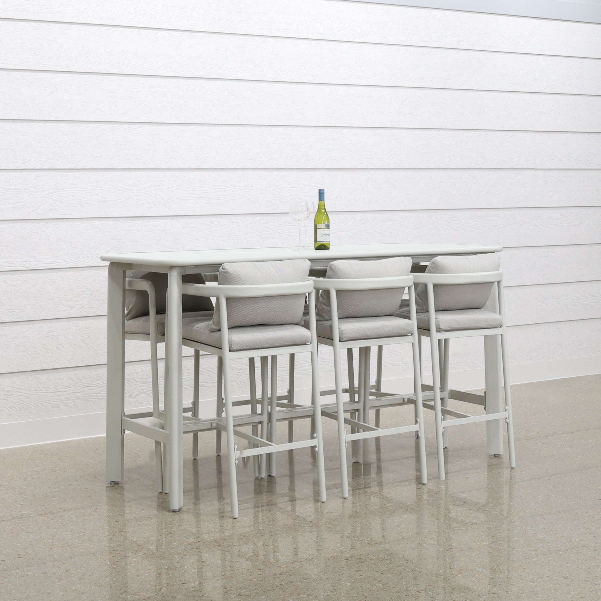 Sunshine Coast Bar Table - White