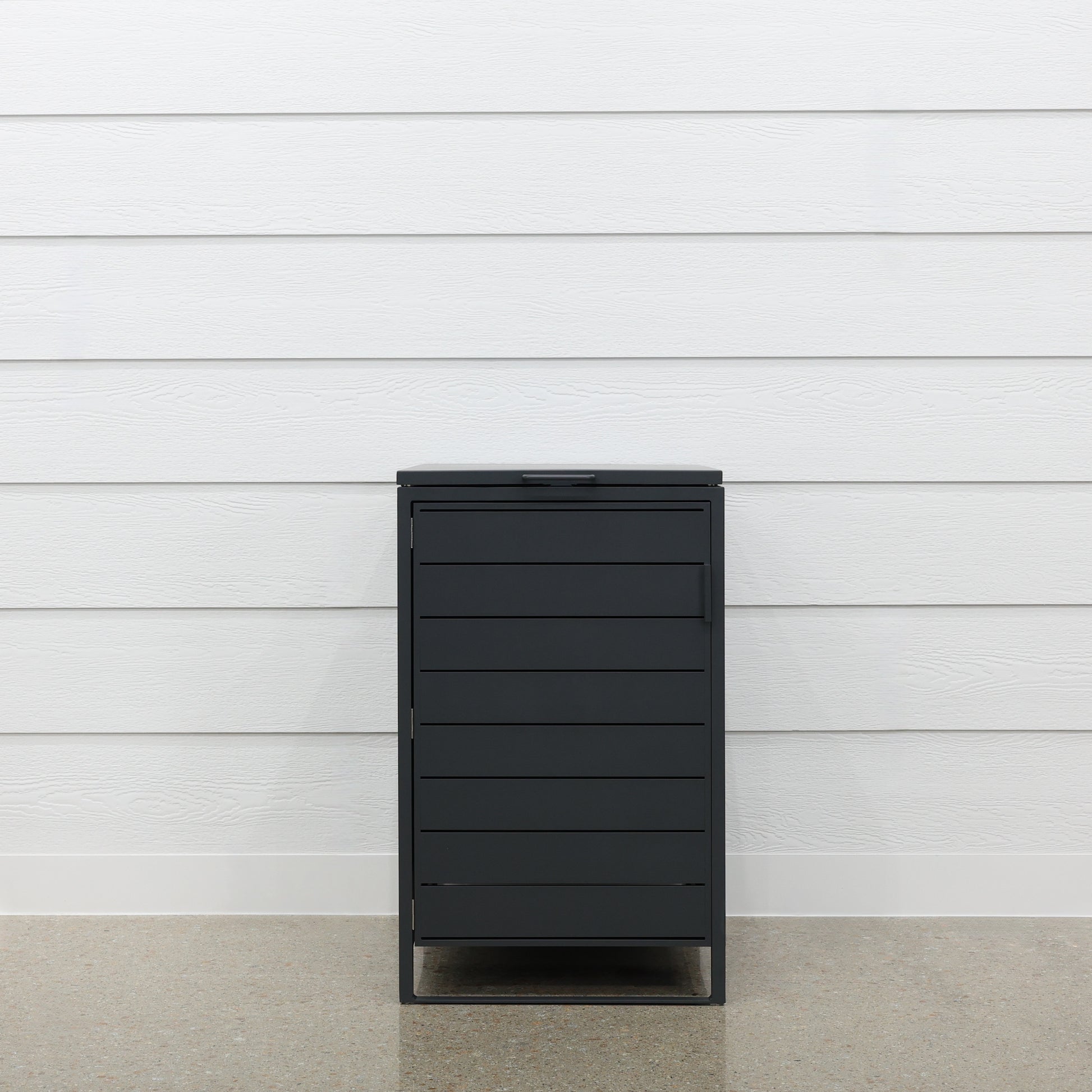 Urban Wheelie Bin Enclosure Cover - Low Charcoal