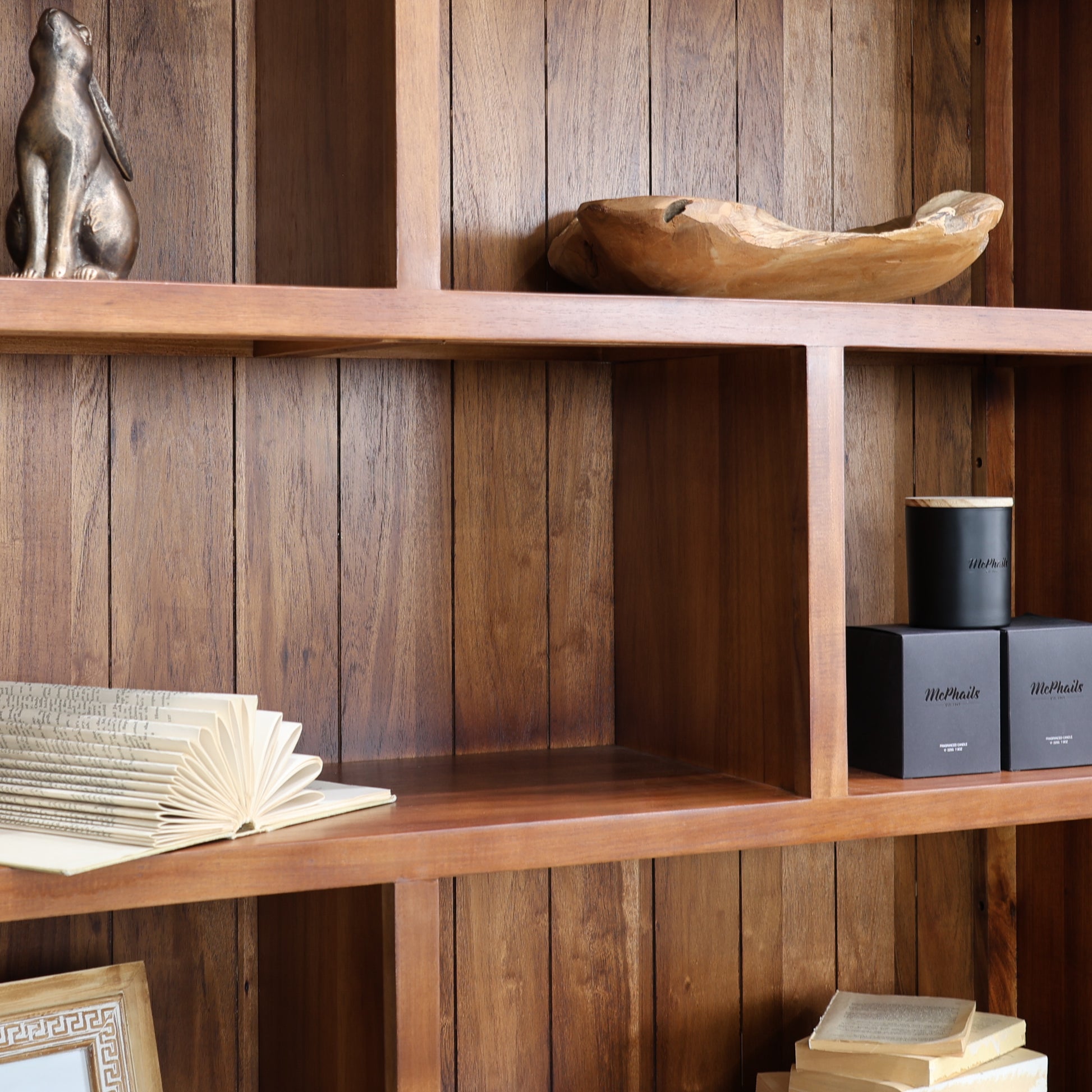 Dark Valley Bookcase w/ 2 Drawers