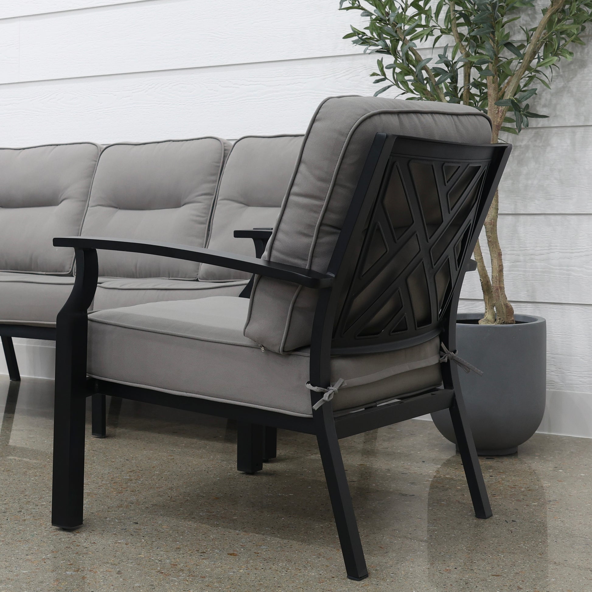 Bellarine 3 Seater, 2x Club Chairs & Coffee Table Lounge Set