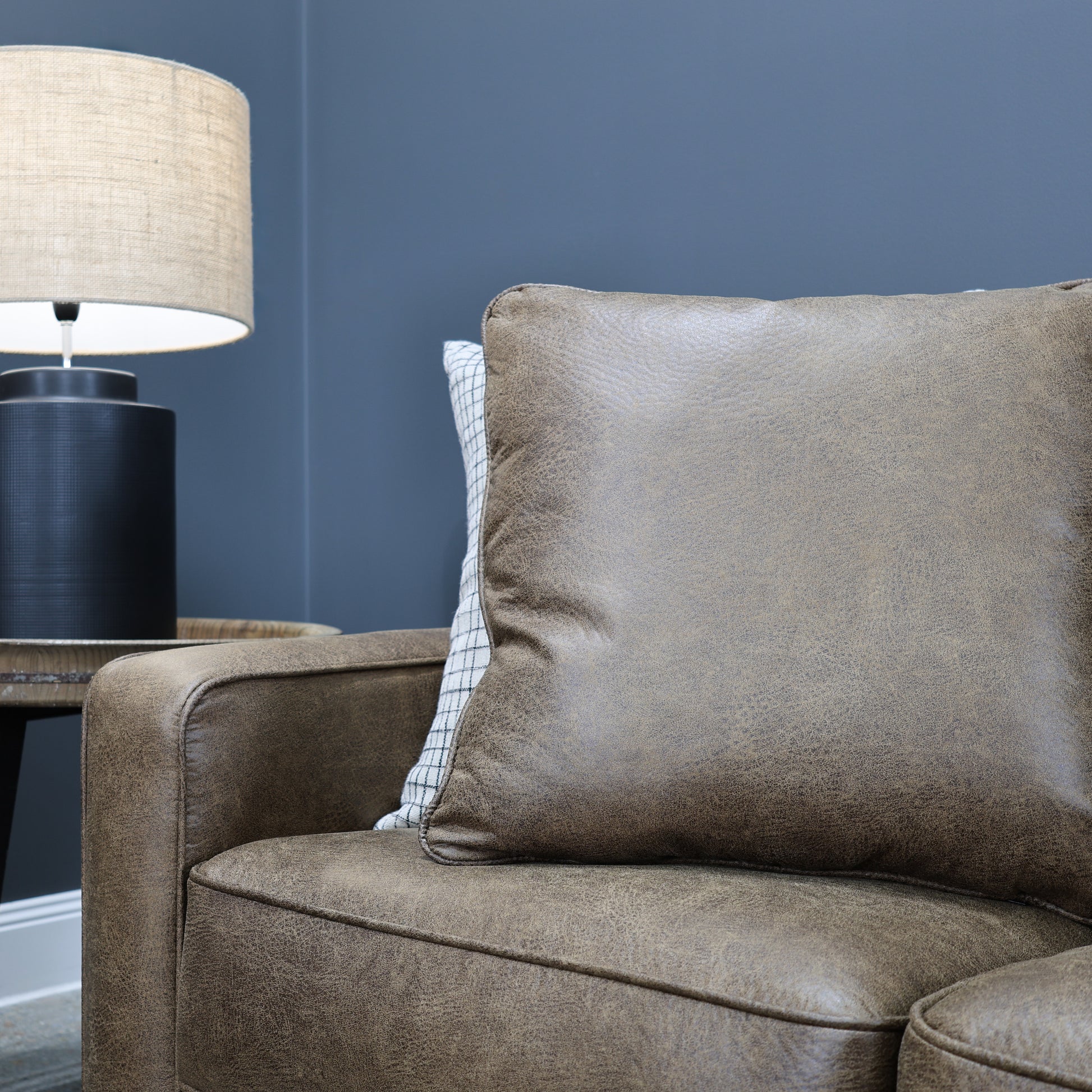 Victoria Queen Sofa Sleeper - Tan Leather Air