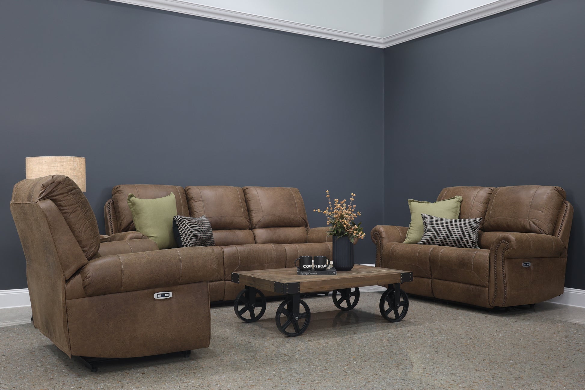 Laura 3 Seater Electric Sofa