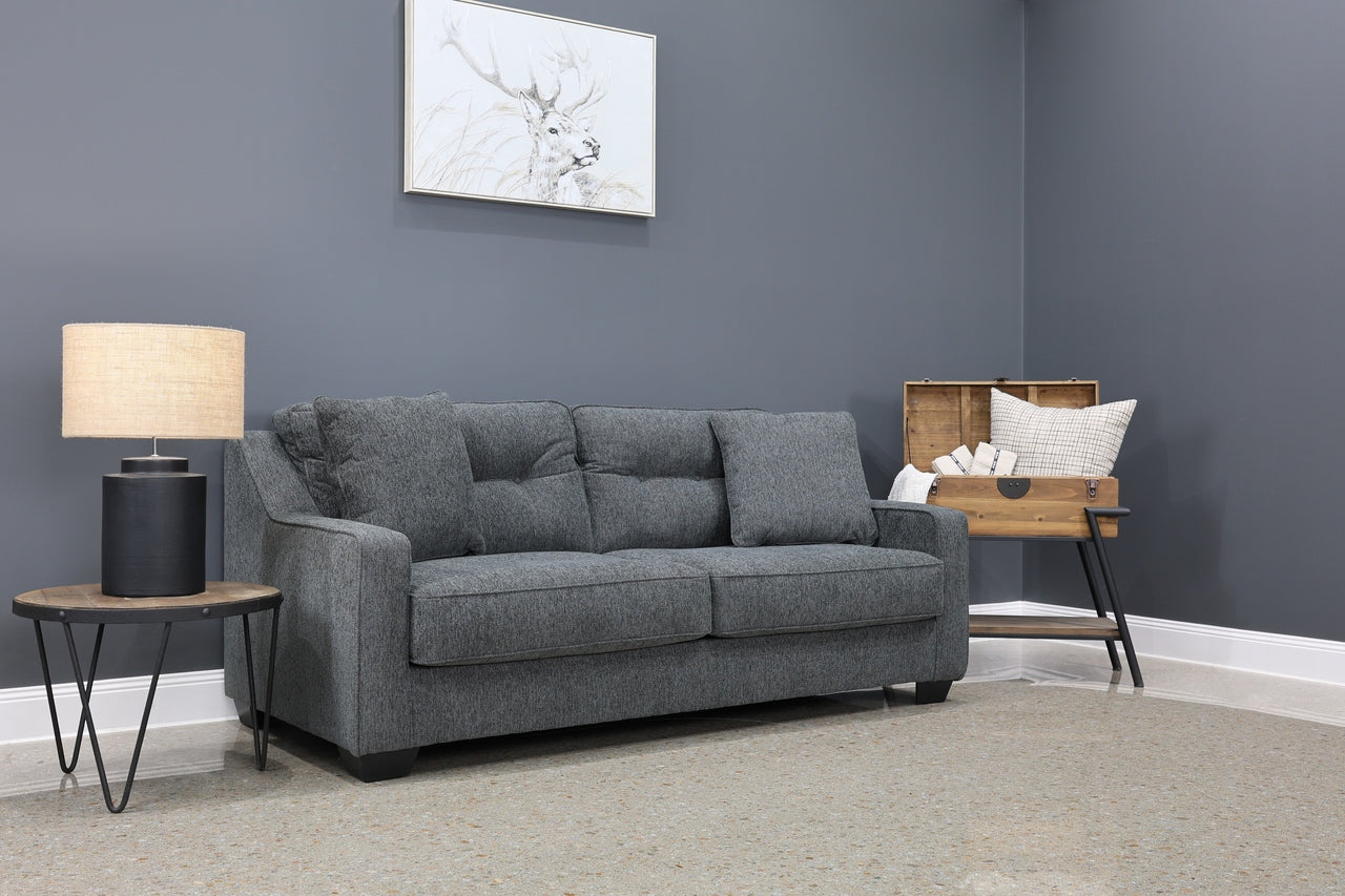 Victoria Queen Sofa Sleeper - Dark Grey