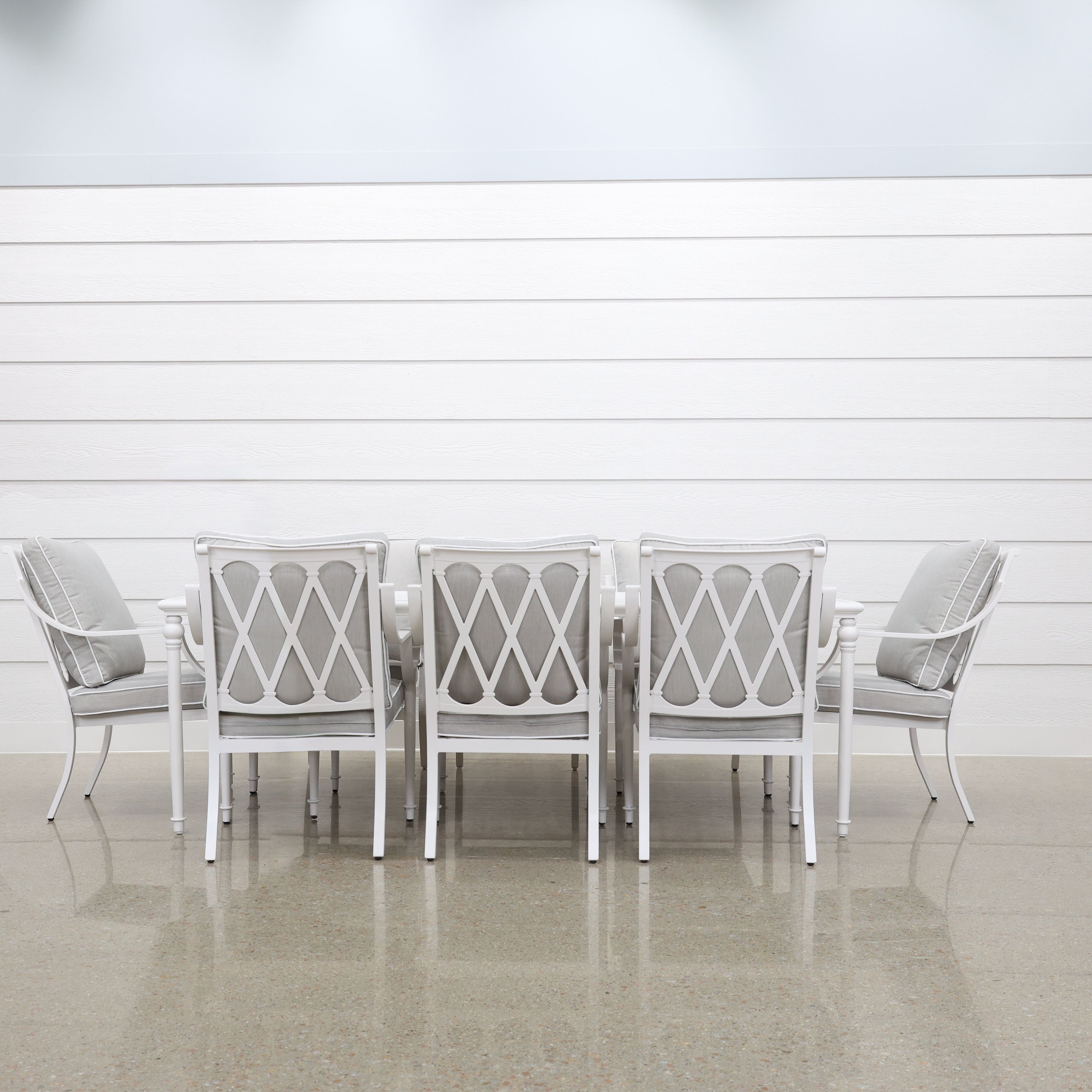 Elmore Dining Table - White