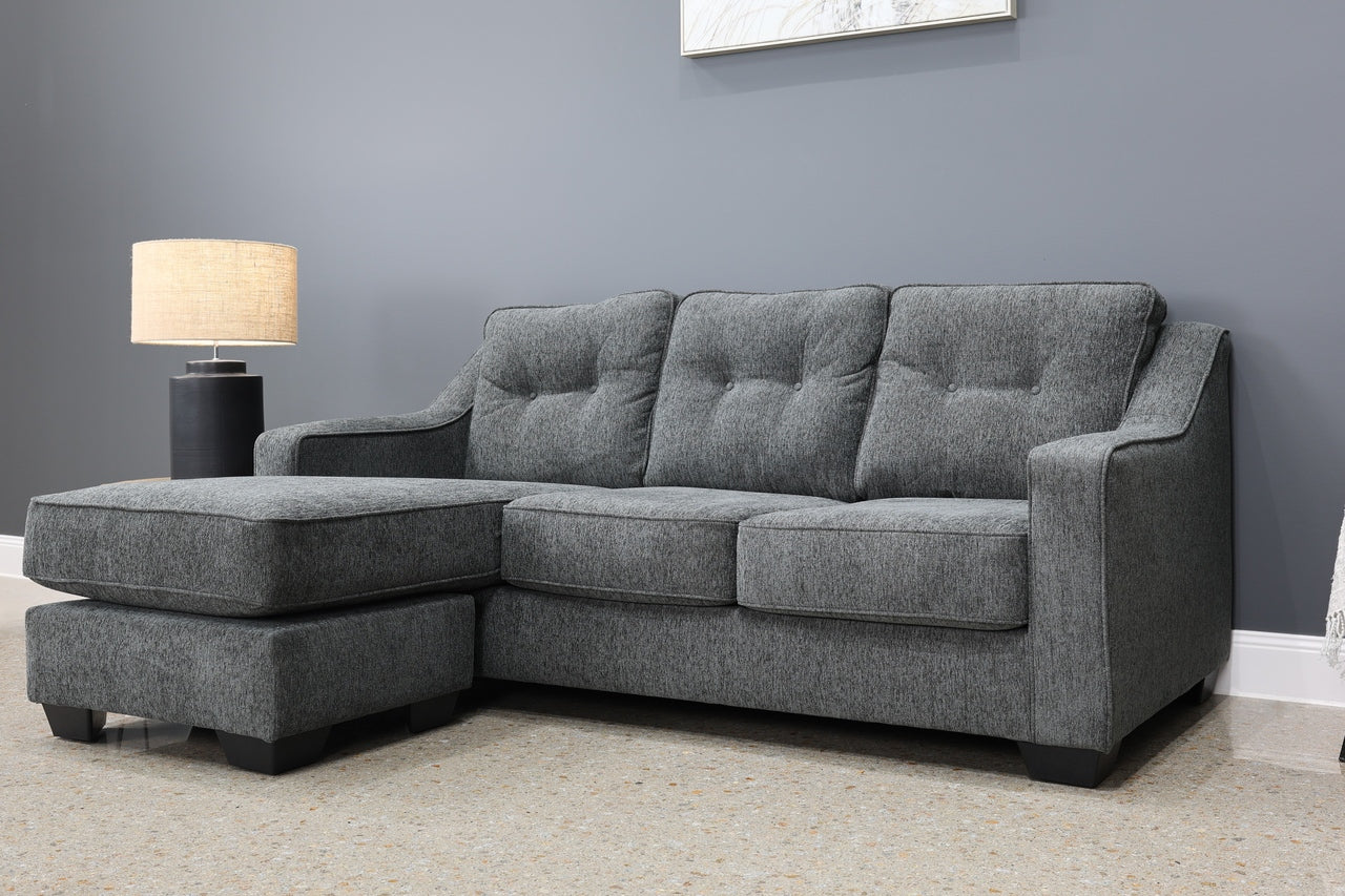 Victoria Sofa Chaise - Dark Grey