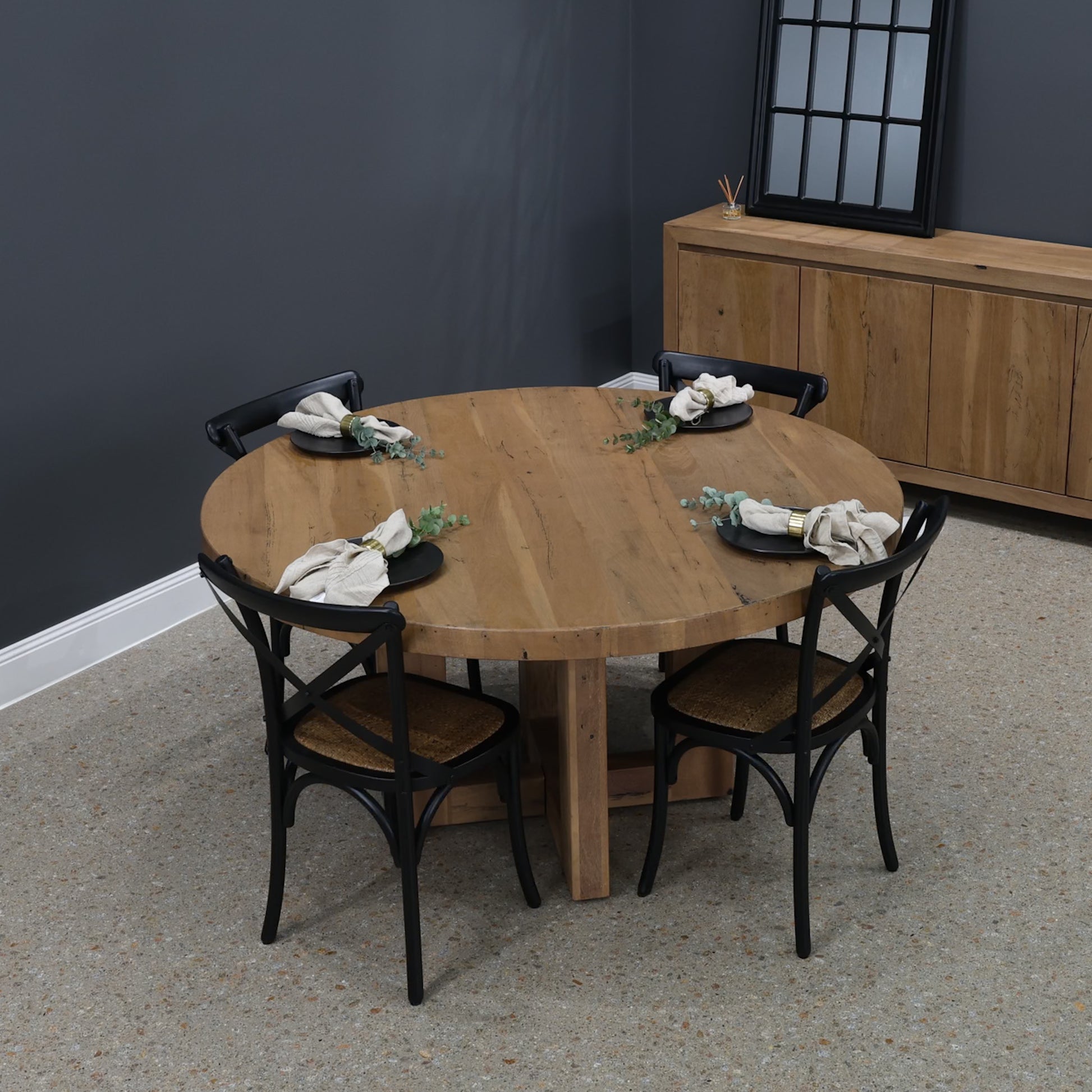 Riverina Round Dining Table 150cm