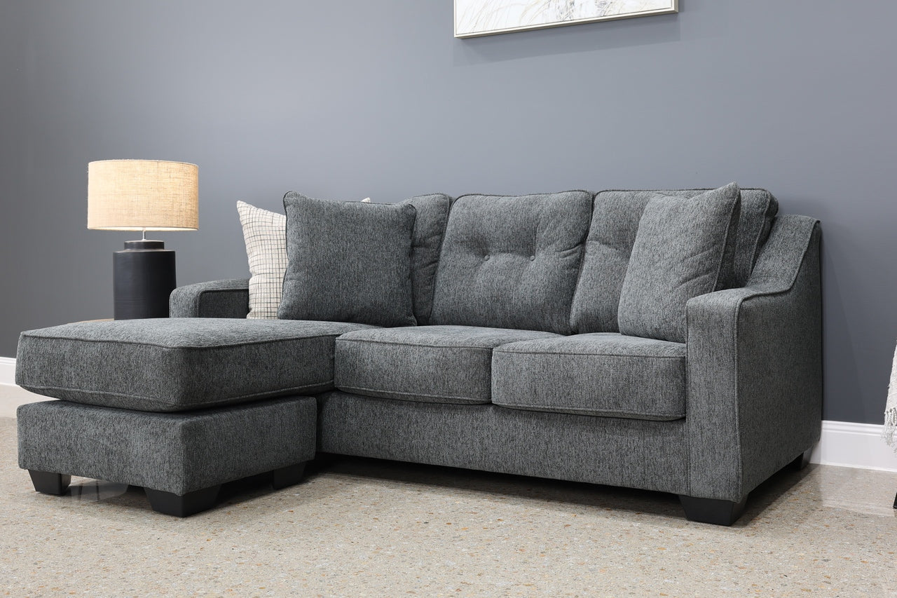 Victoria Sofa Chaise - Dark Grey