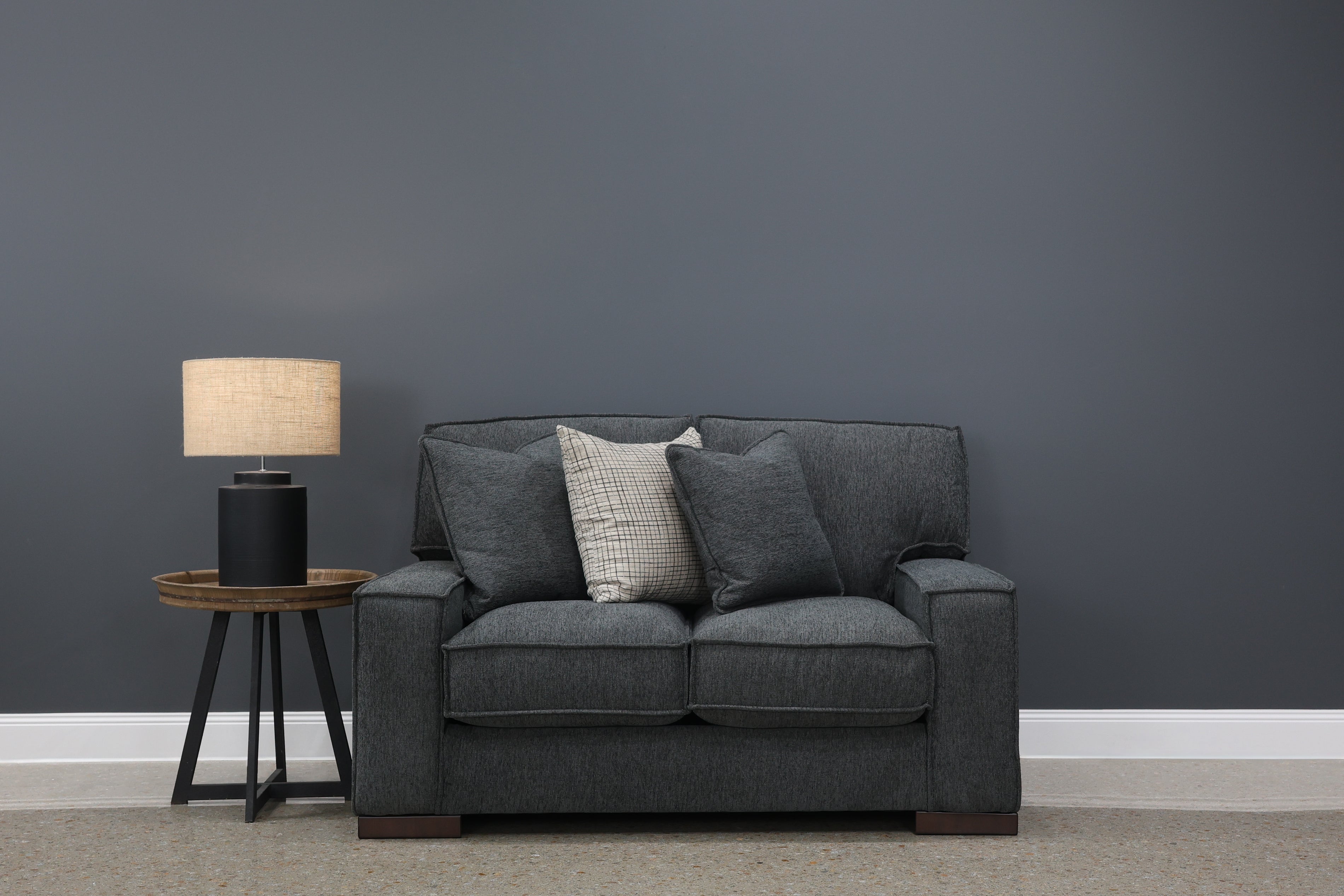Gembrook Loveseat - Dark Grey