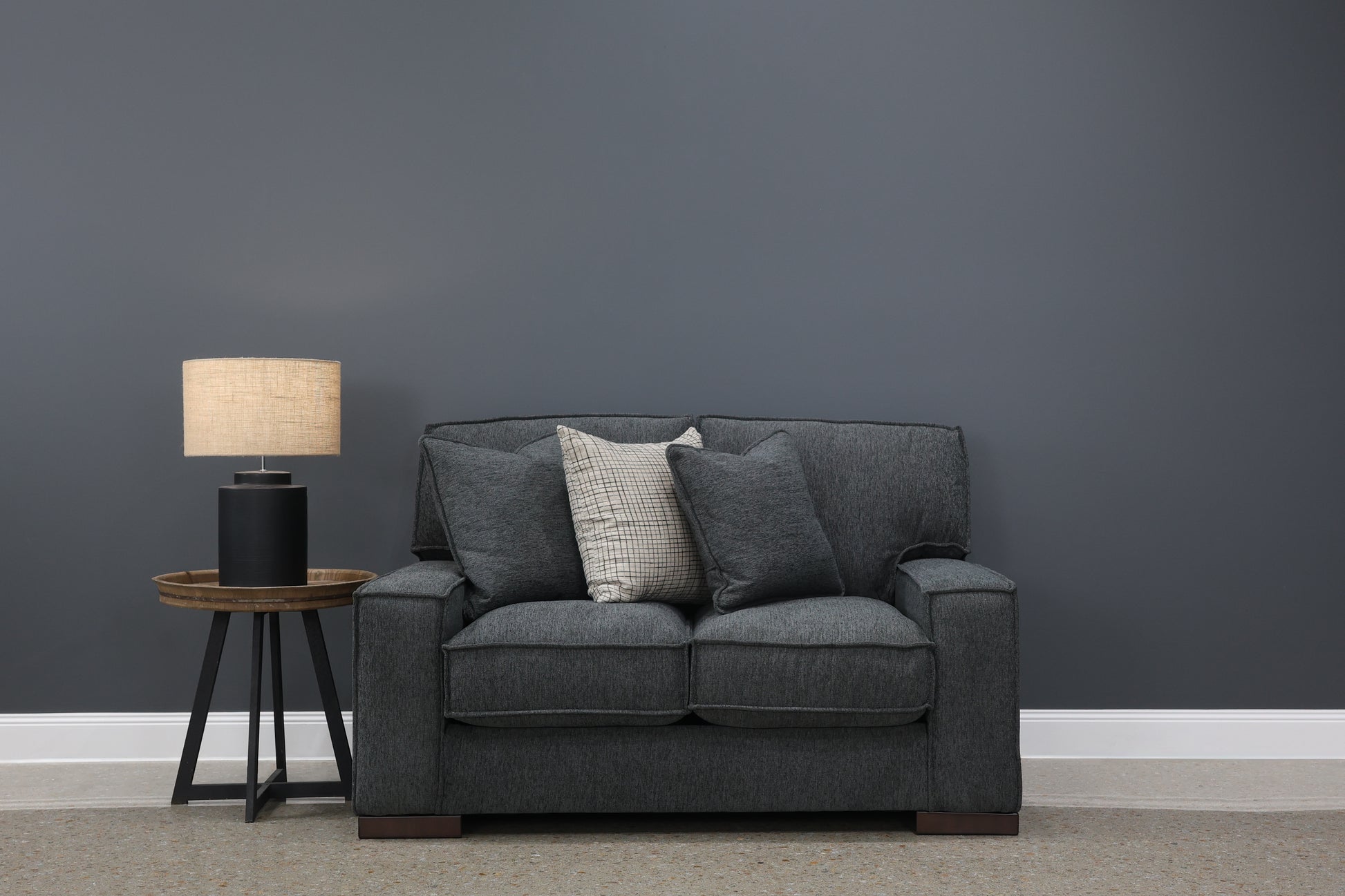 Gembrook Loveseat - Dark Grey