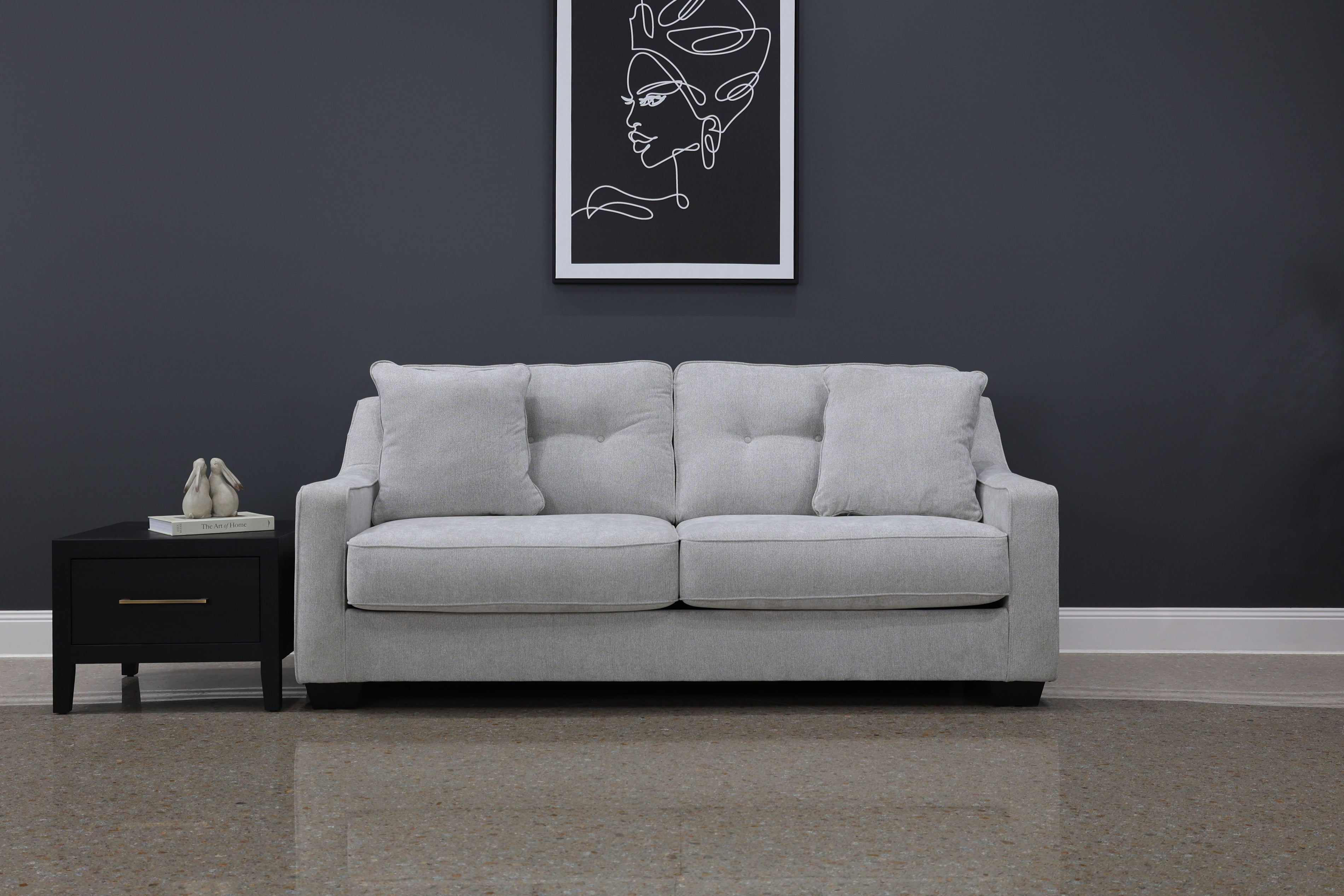 Victoria Sofa - Light Grey