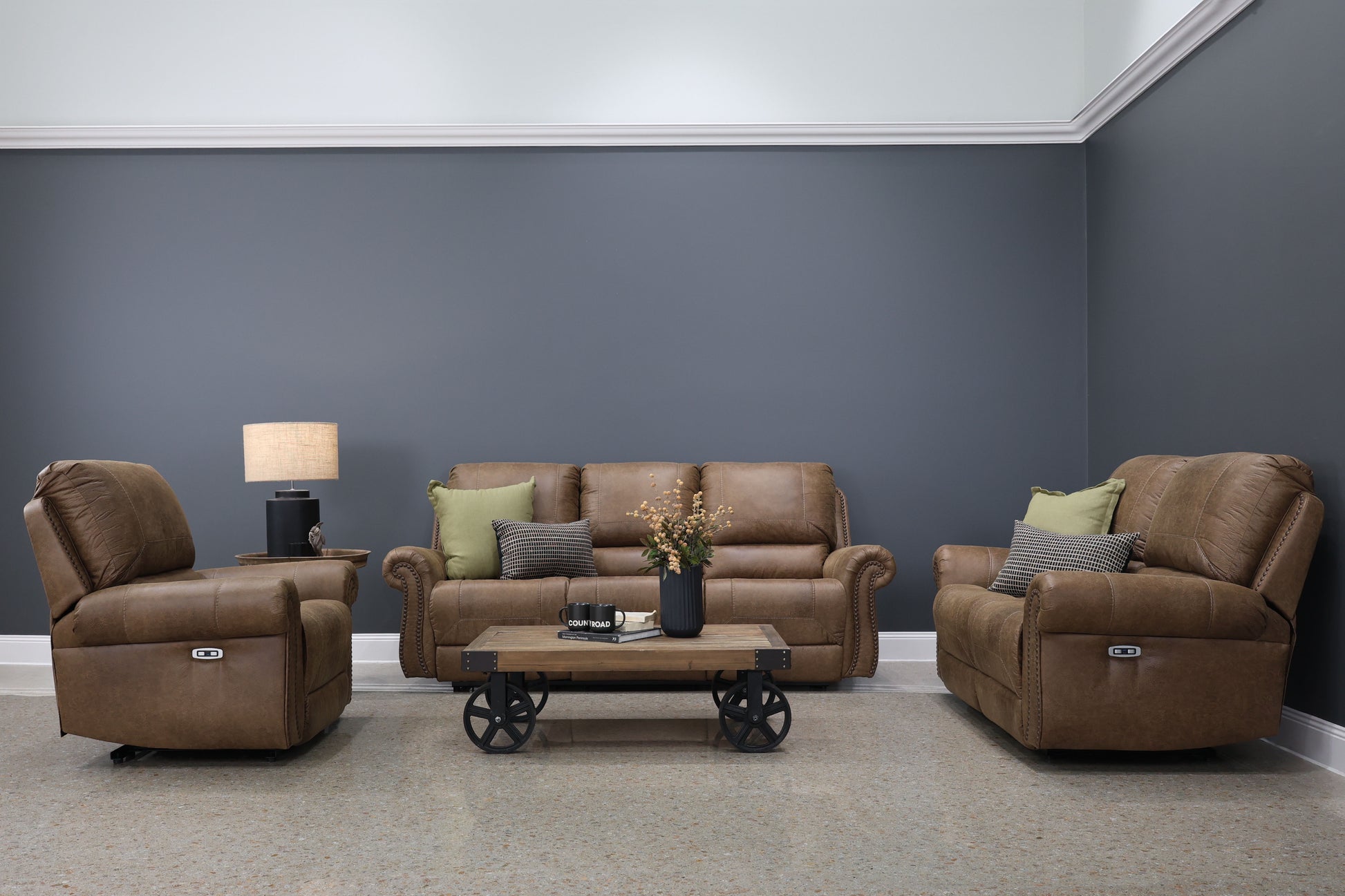 Laura 3 Seater Electric Sofa