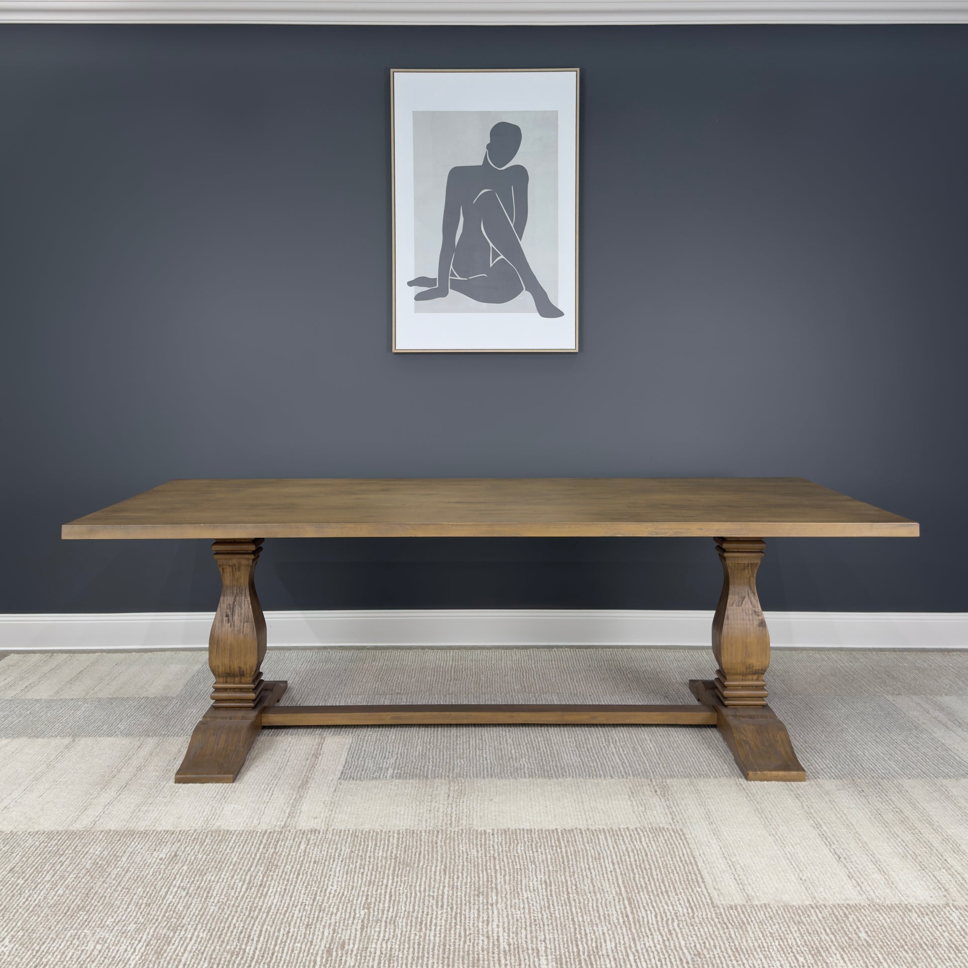 Macedon Dining Table Pedestal Leg