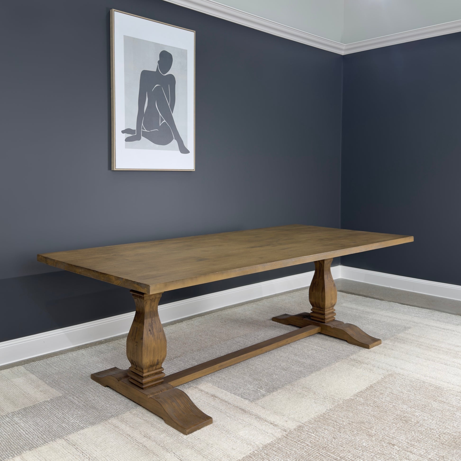 Macedon Dining Table Pedestal Leg