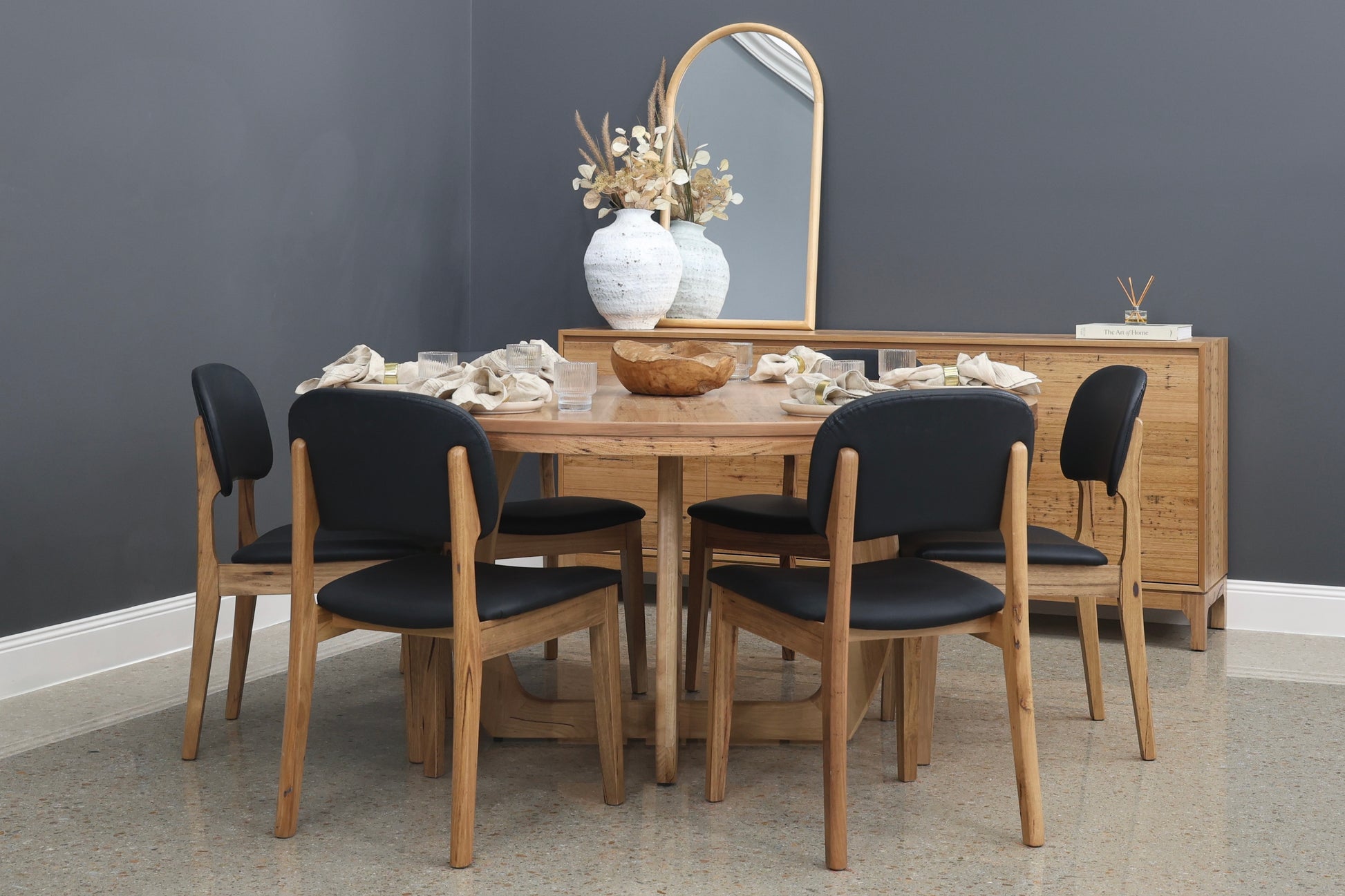 Broadbeach Round Dining Table - 160cm