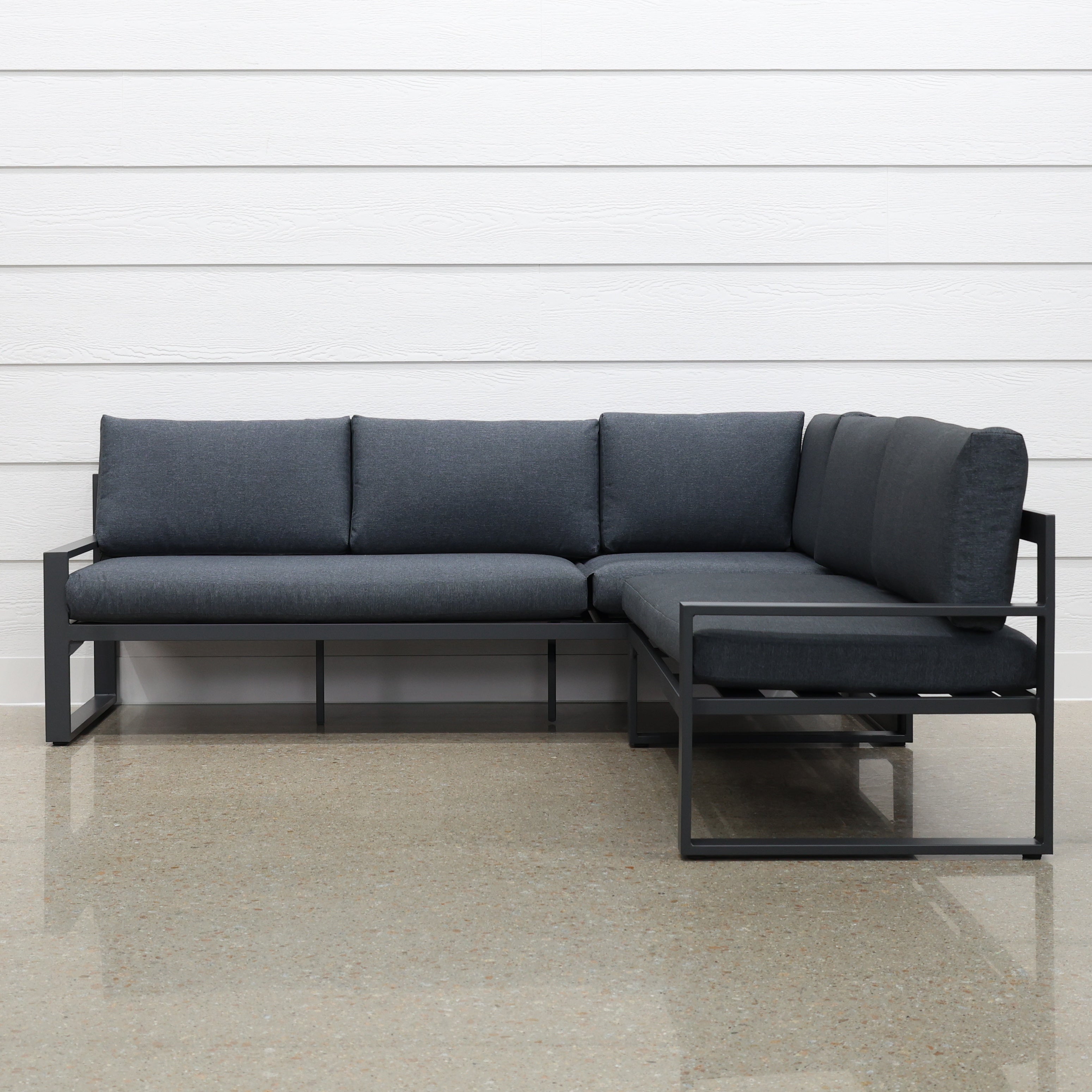 Patmos Outdoor Setting - Charcoal