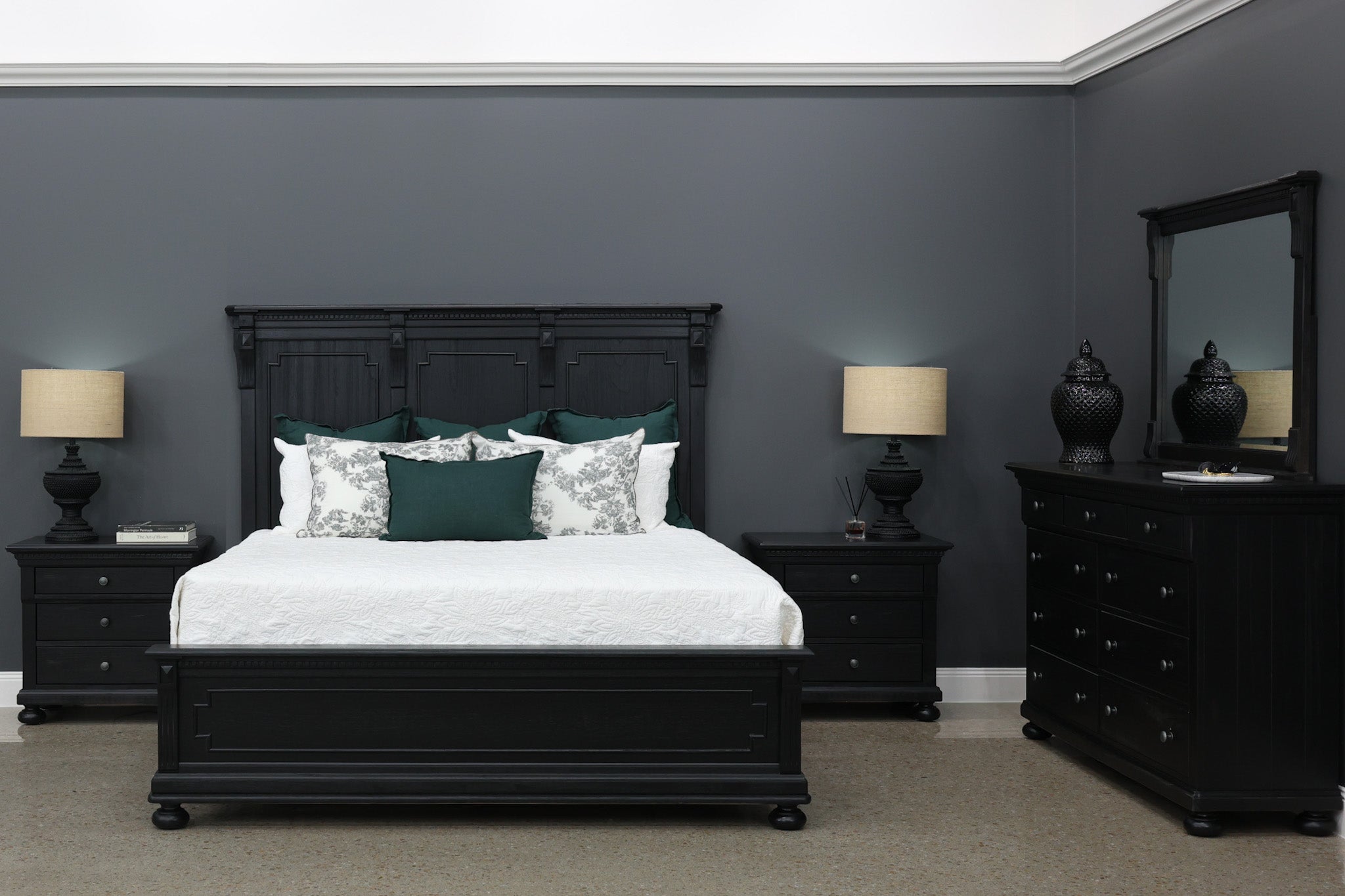 Adelaide Bed - Black