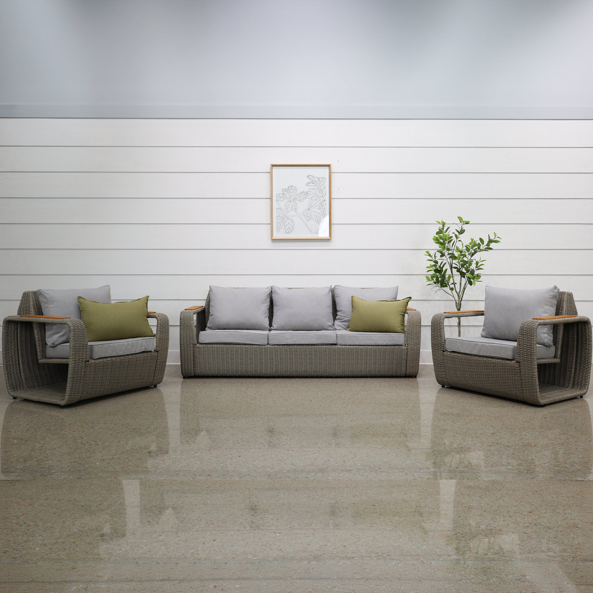 Rose Bay 4 Piece Lounge Set