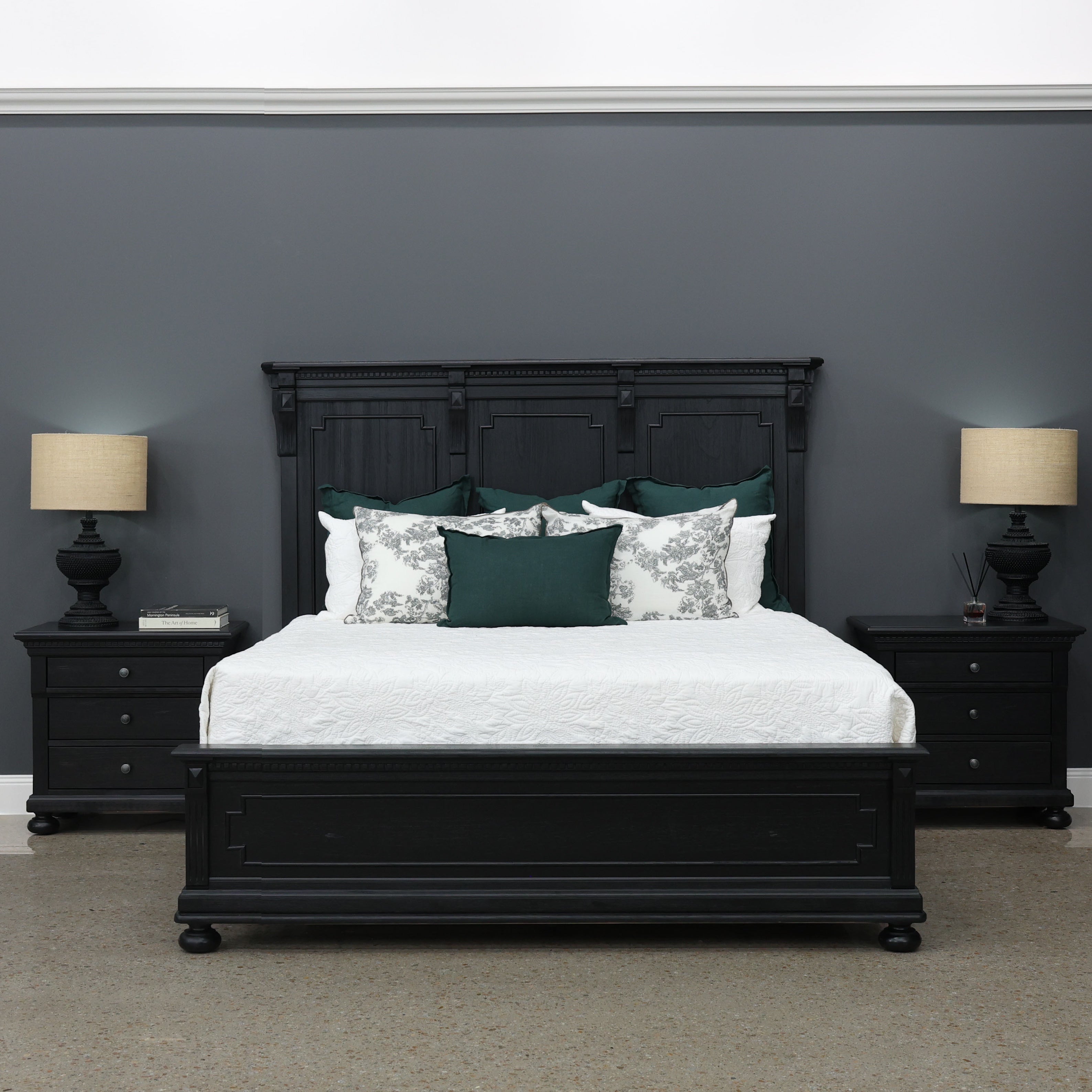 Adelaide Bed - Black