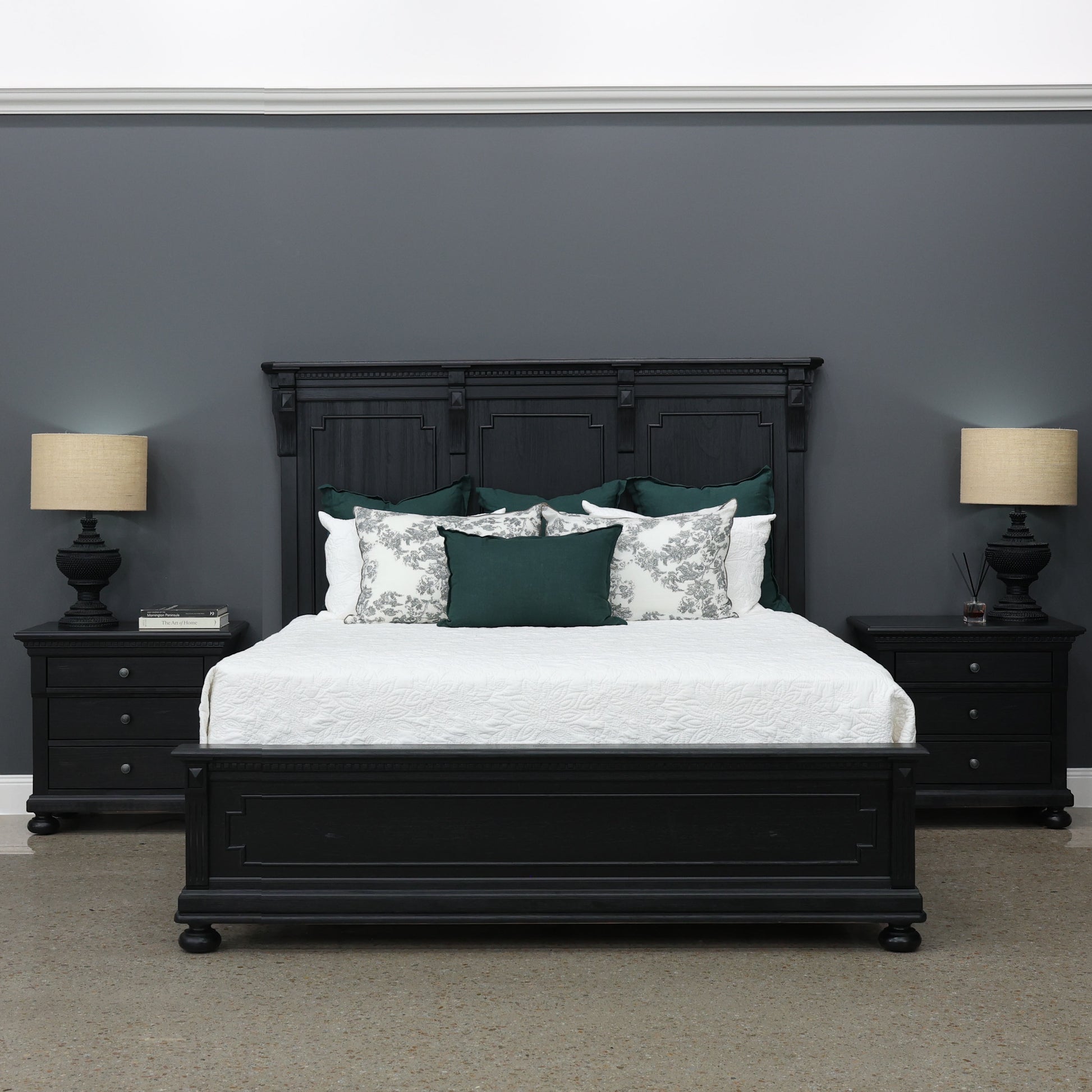 Adelaide Bed - Black