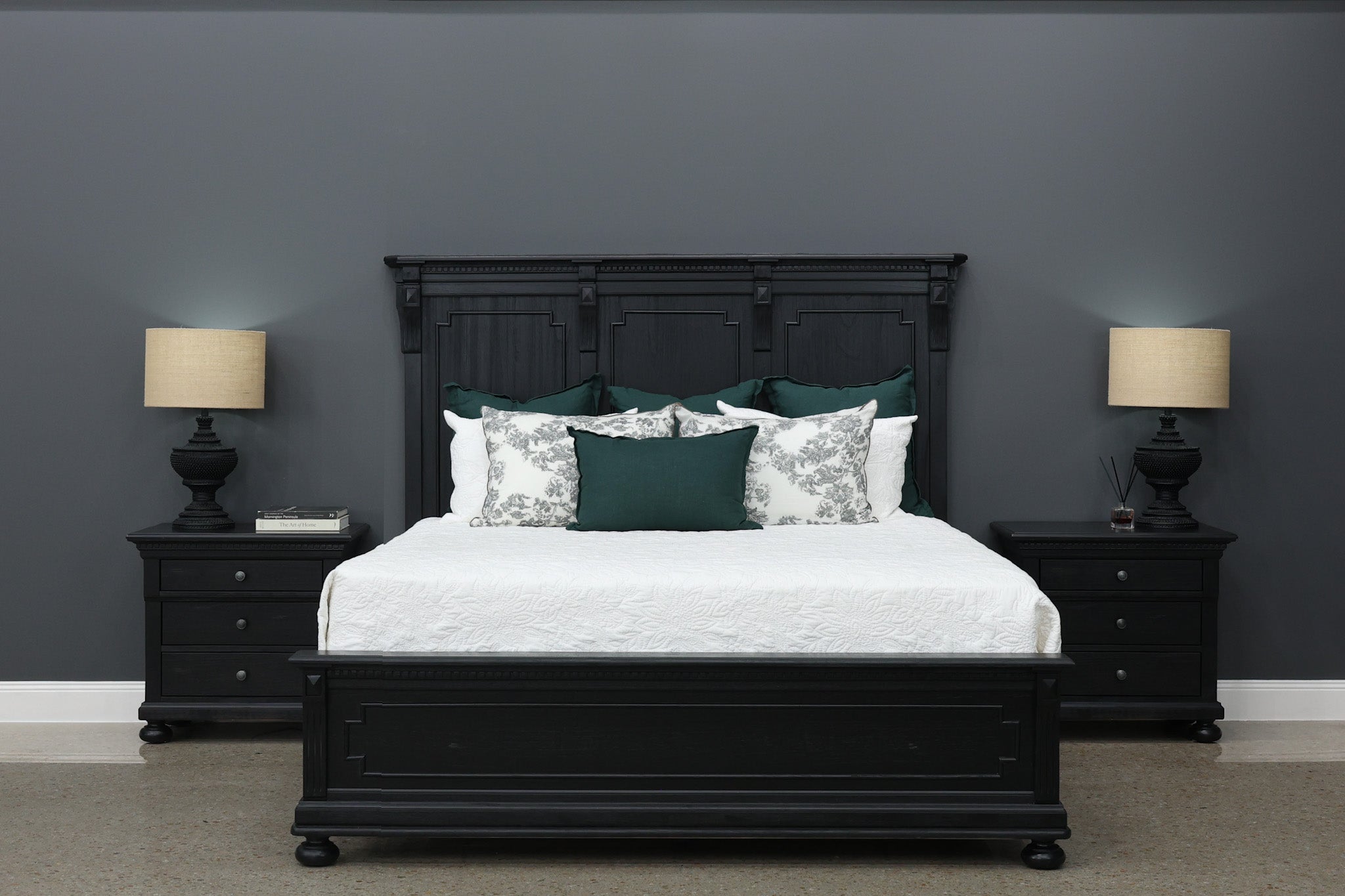 Adelaide Bed - Black