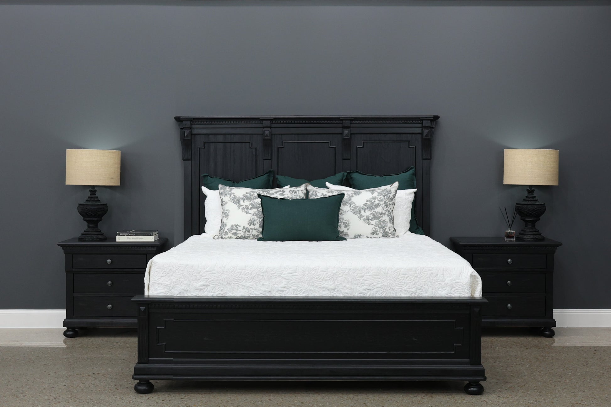 Adelaide Bed - Black