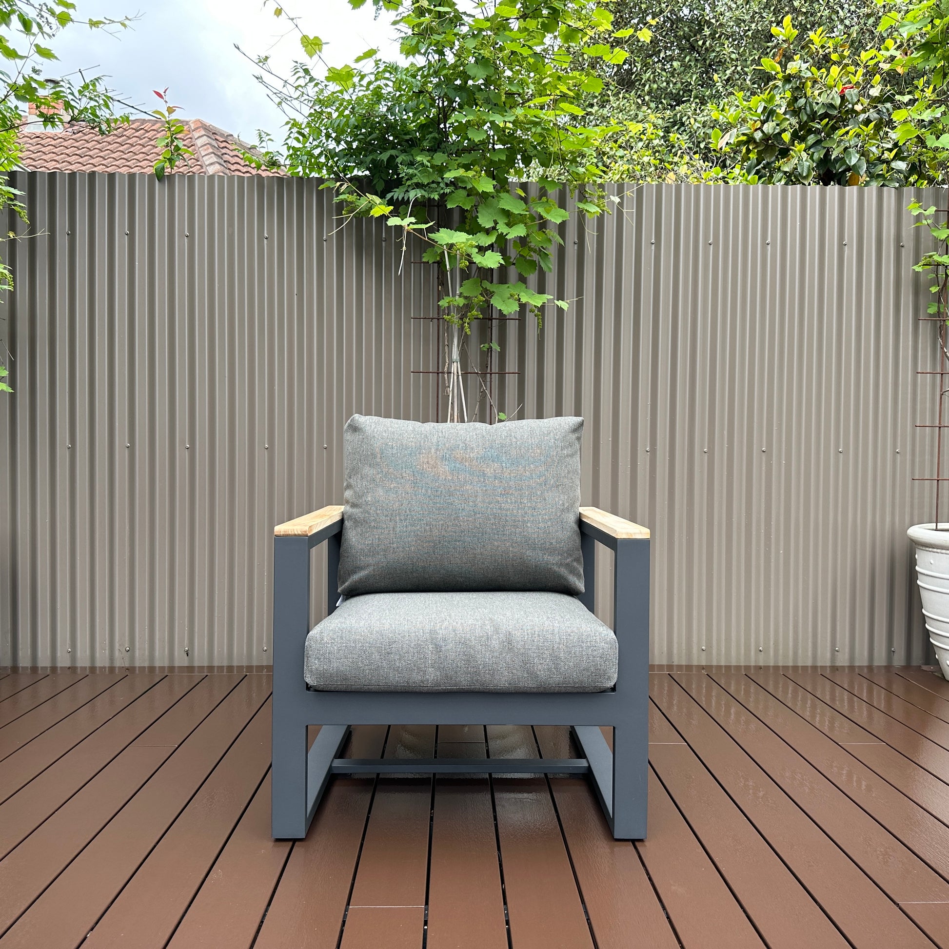 Adler Arm Chair -Black