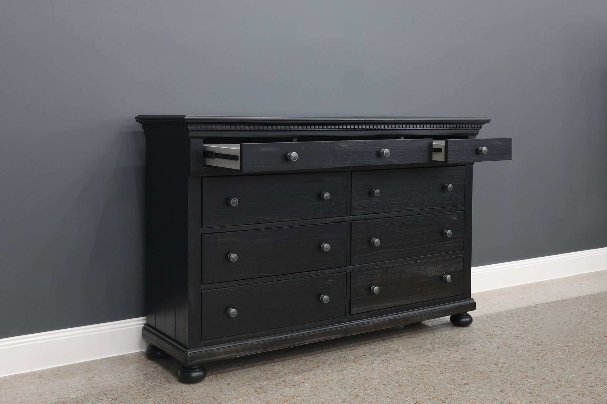Adelaide Dresser - Black