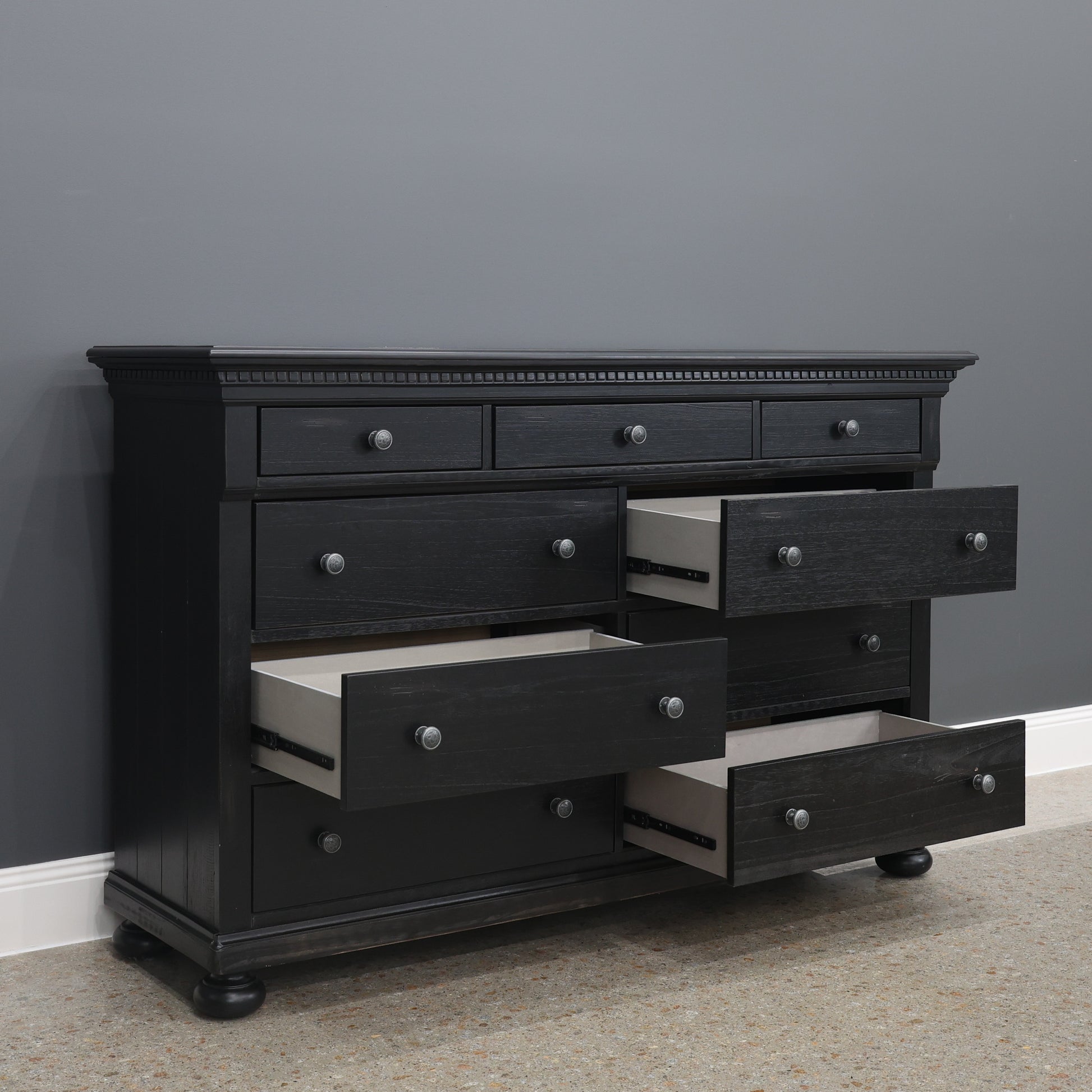 Adelaide Dresser - Black