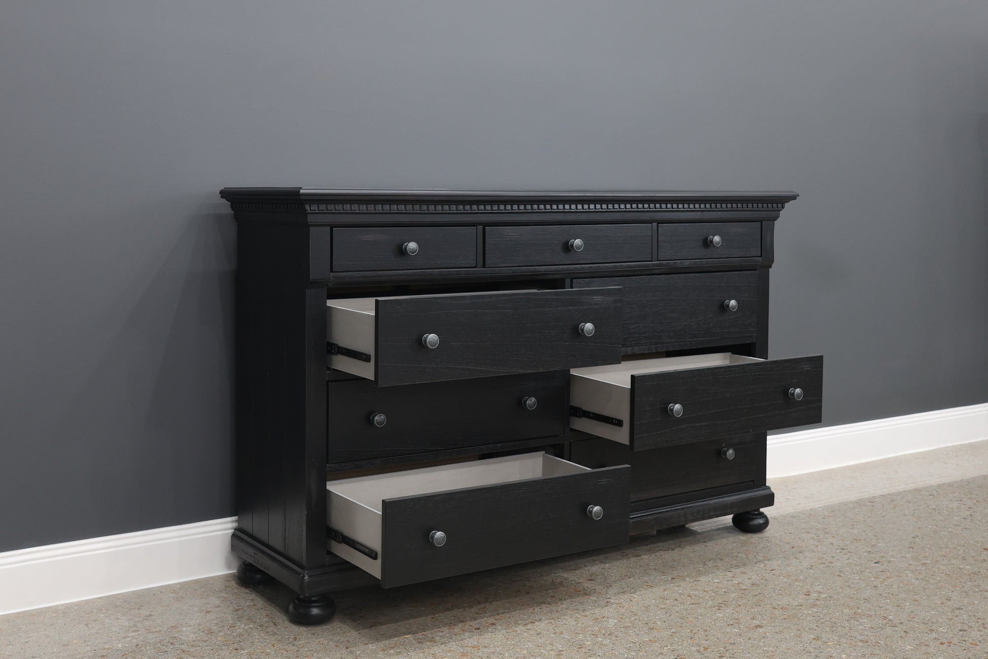 Adelaide Dresser - Black