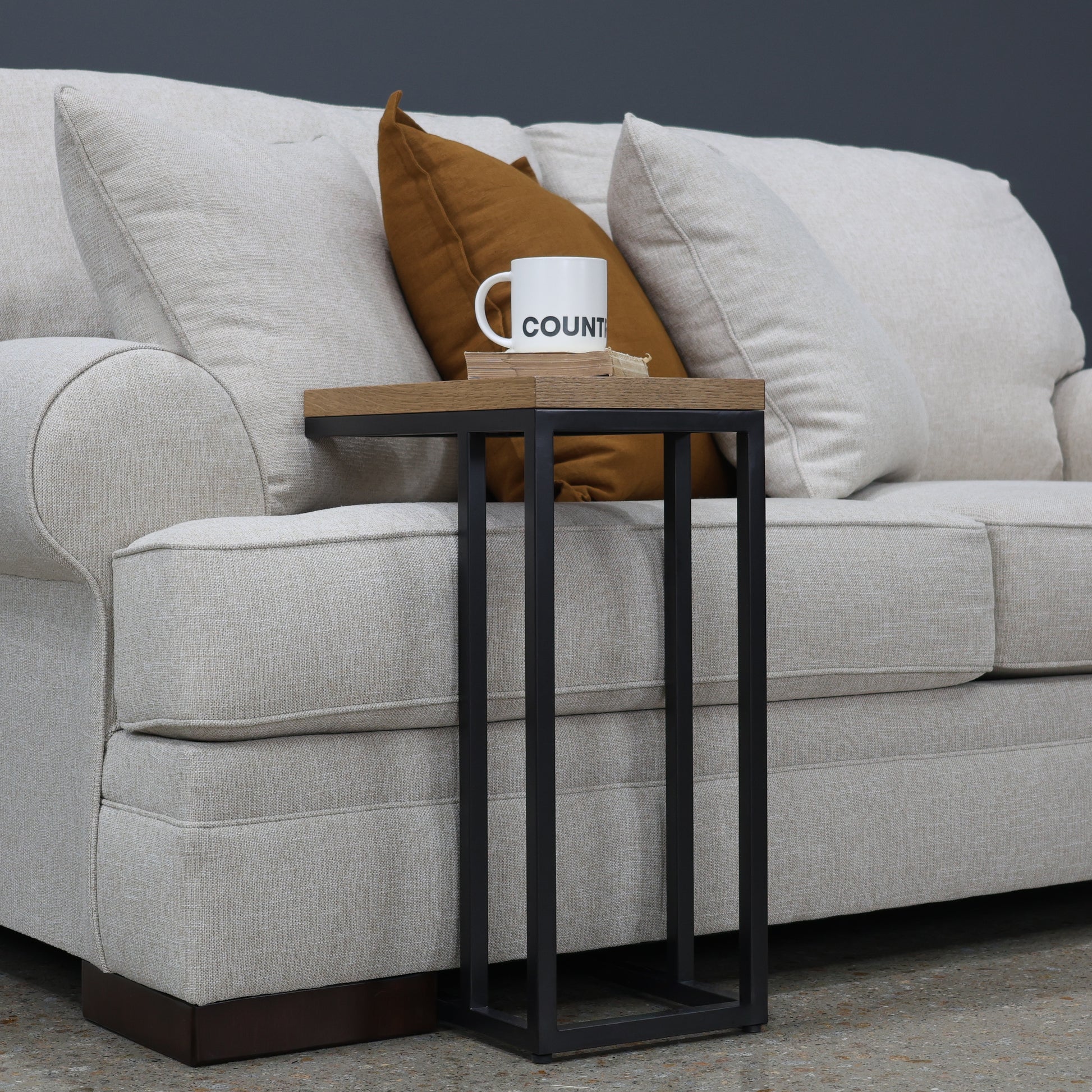 Industrial Sofa Table