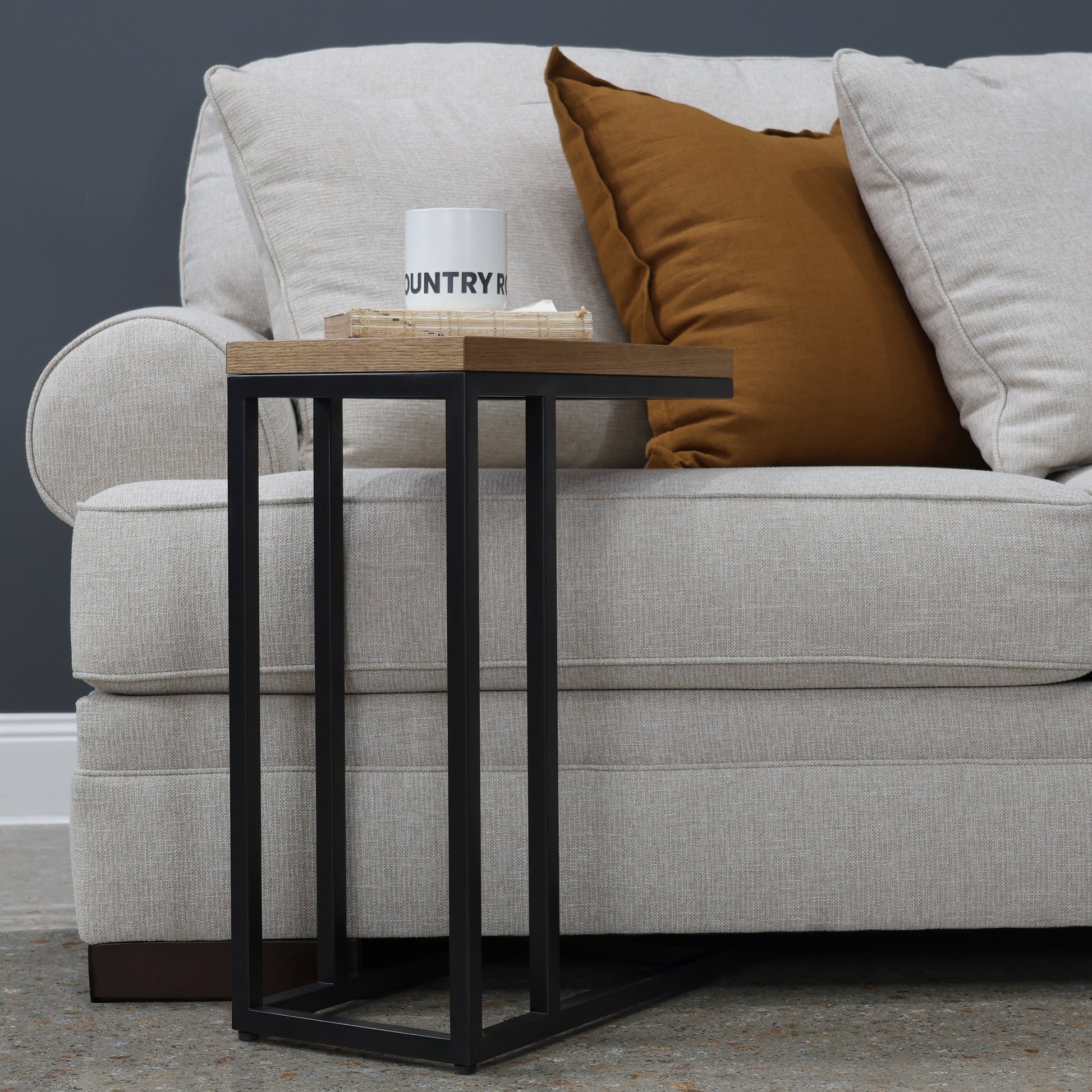 Industrial Sofa Table