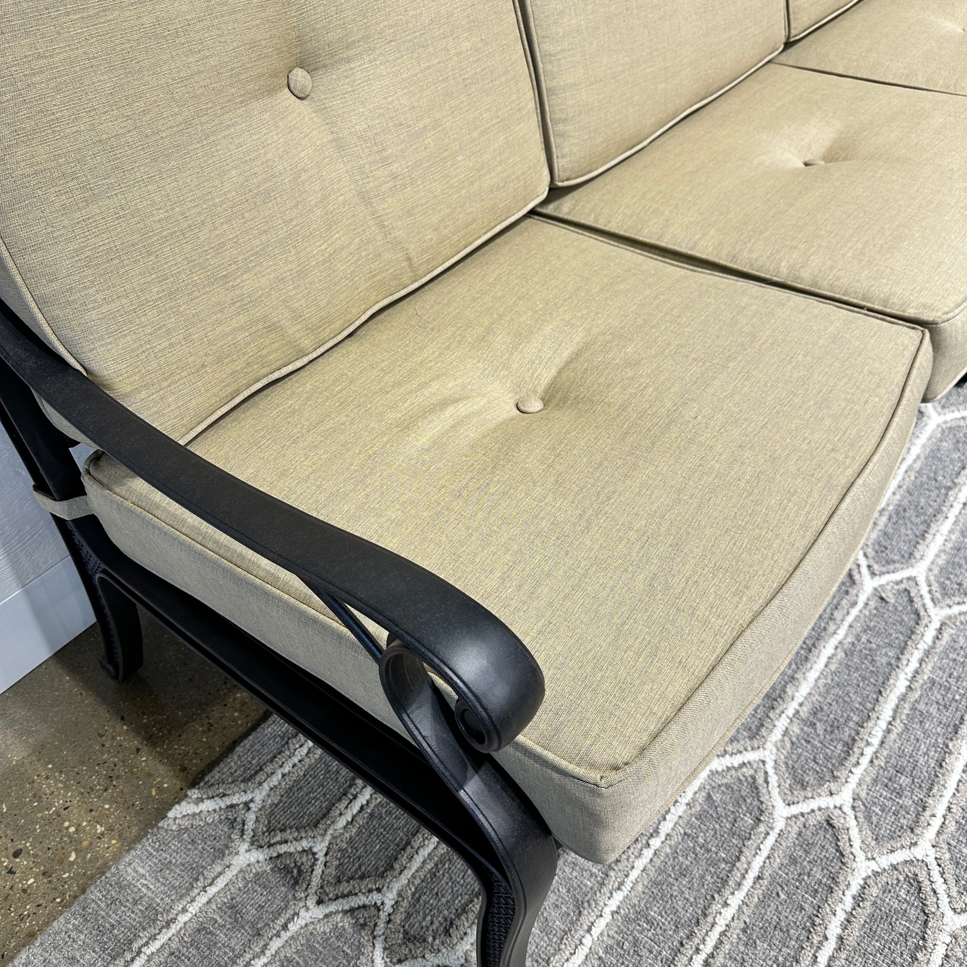 Portarlington 3 Seater With Cushions - Bronze