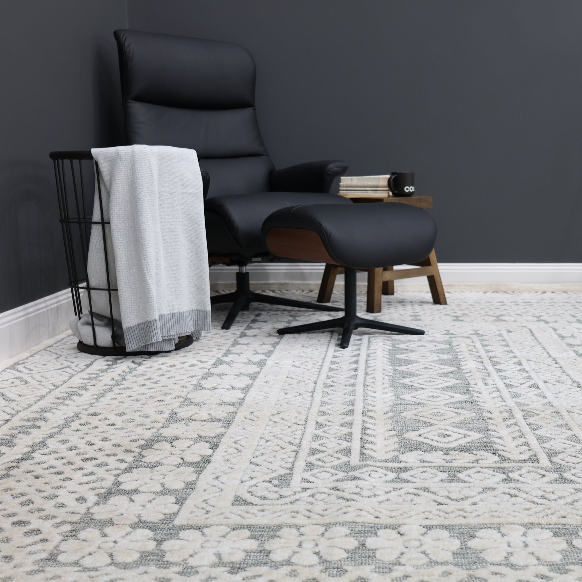 Elmore Rug - Ivory Sage
