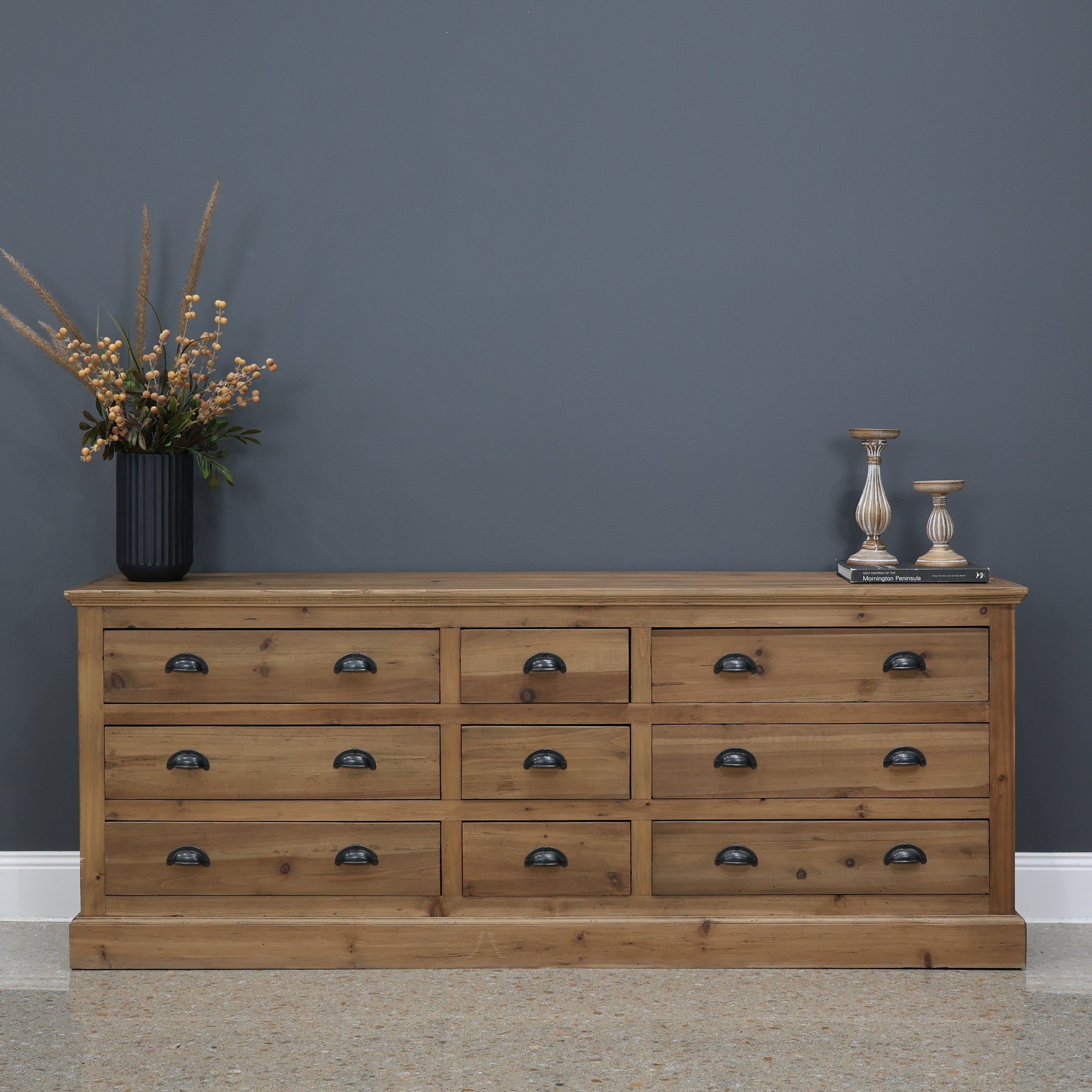 Warby Buffet w/ 9 Drawers