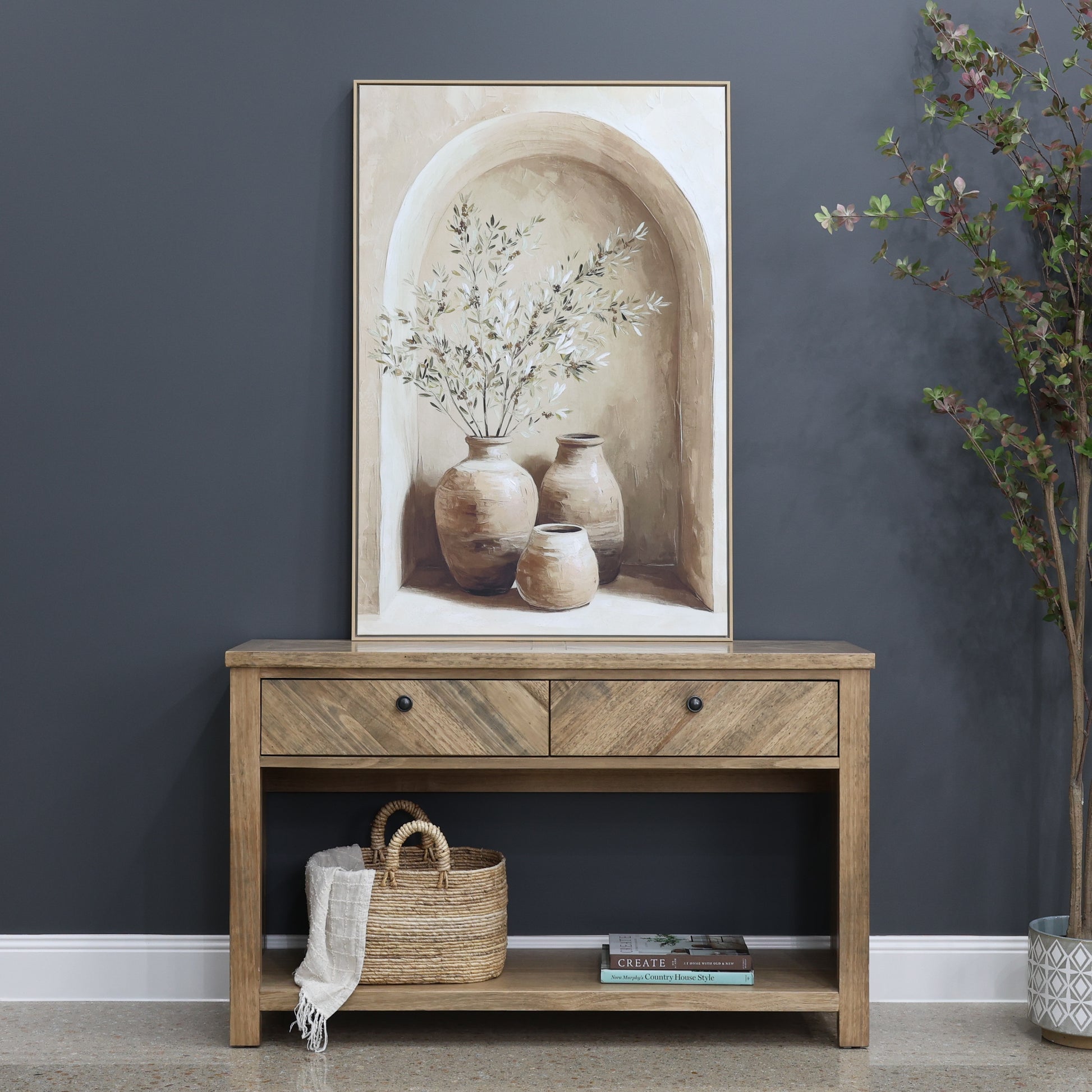 Rustic Urn Canvas