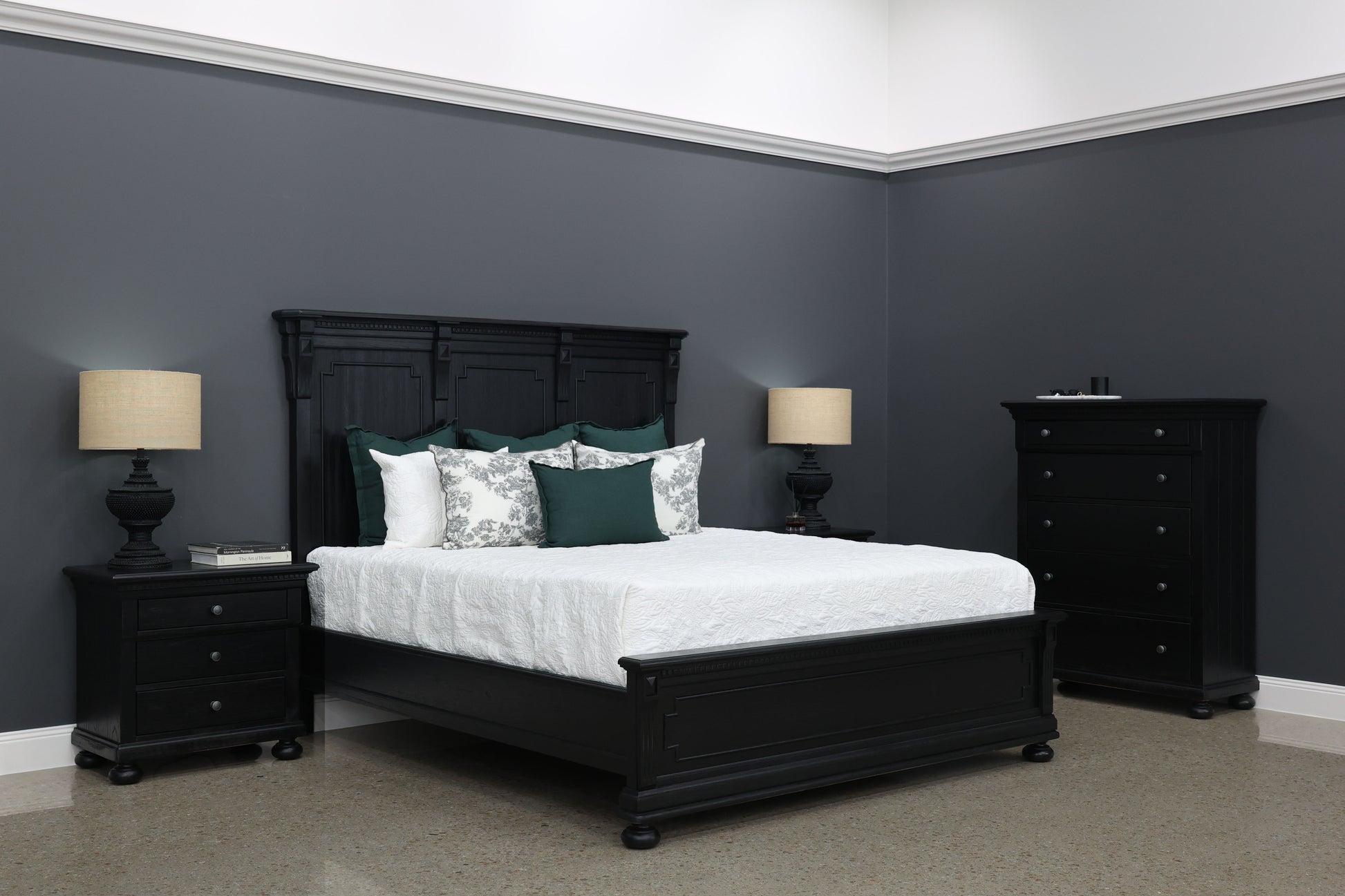 Adelaide Bed - Black