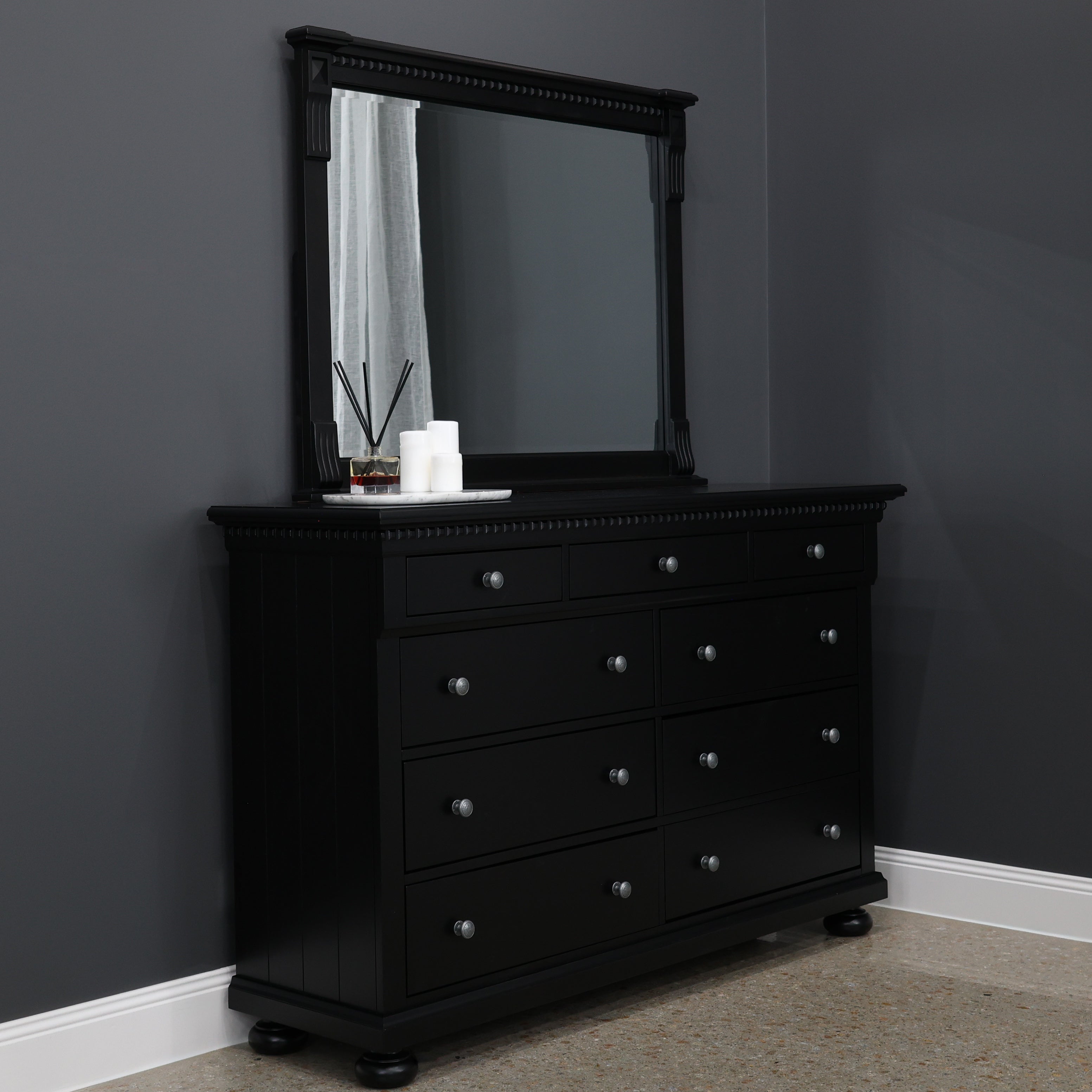 Adelaide Mirror - Urban Black
