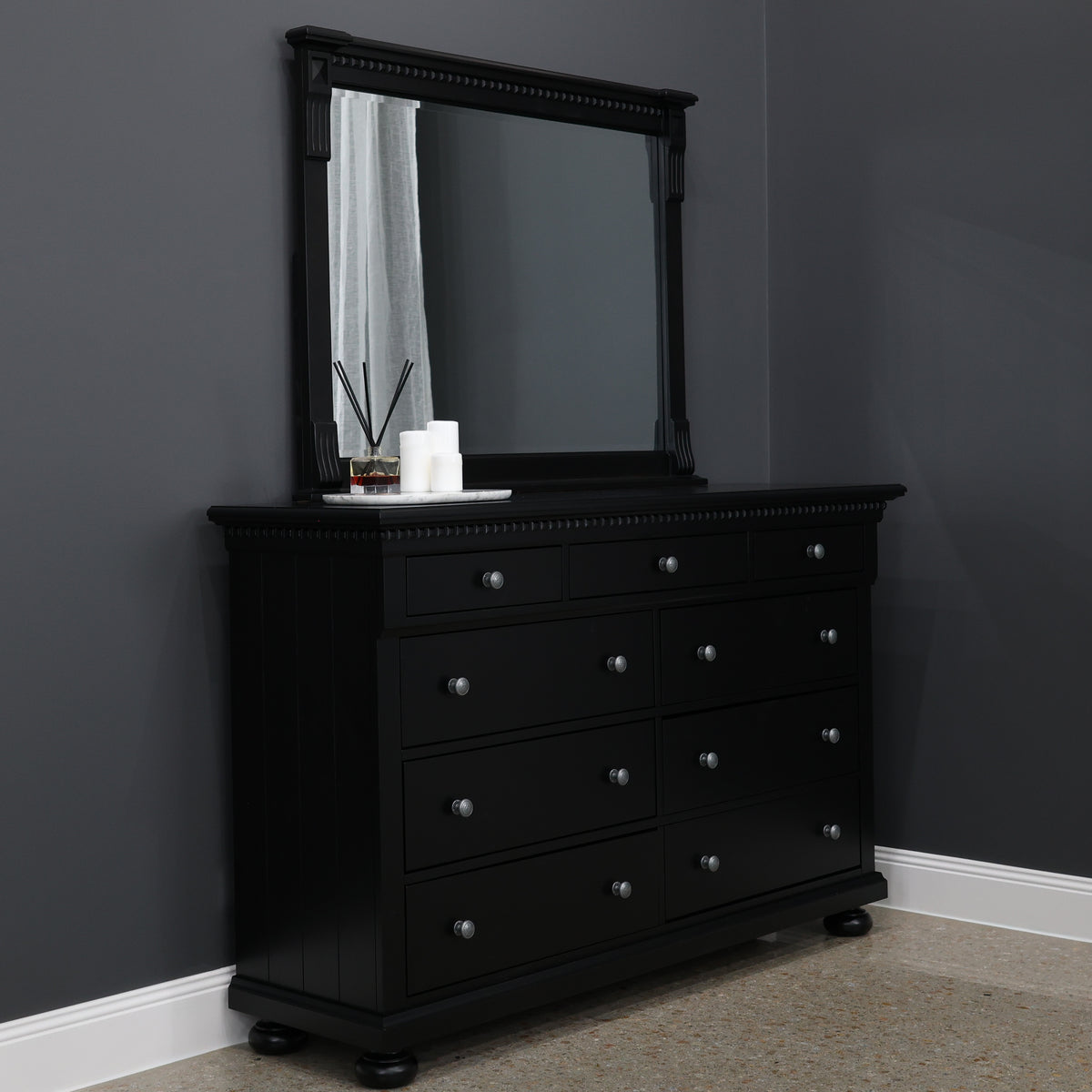 Adelaide Mirror - Urban Black