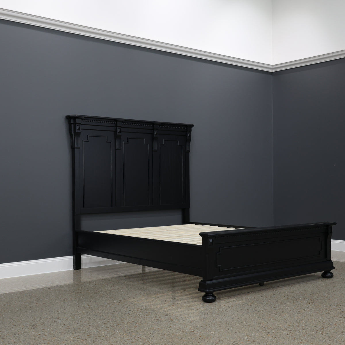 Adelaide Bed - Urban Black