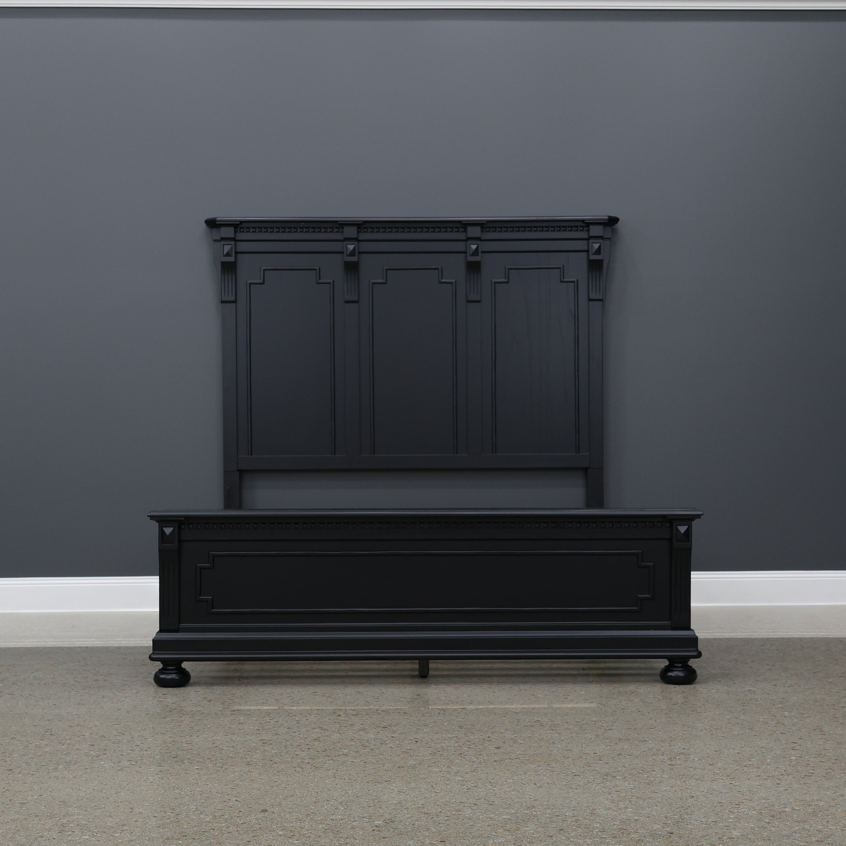 Adelaide Bed - Urban Black