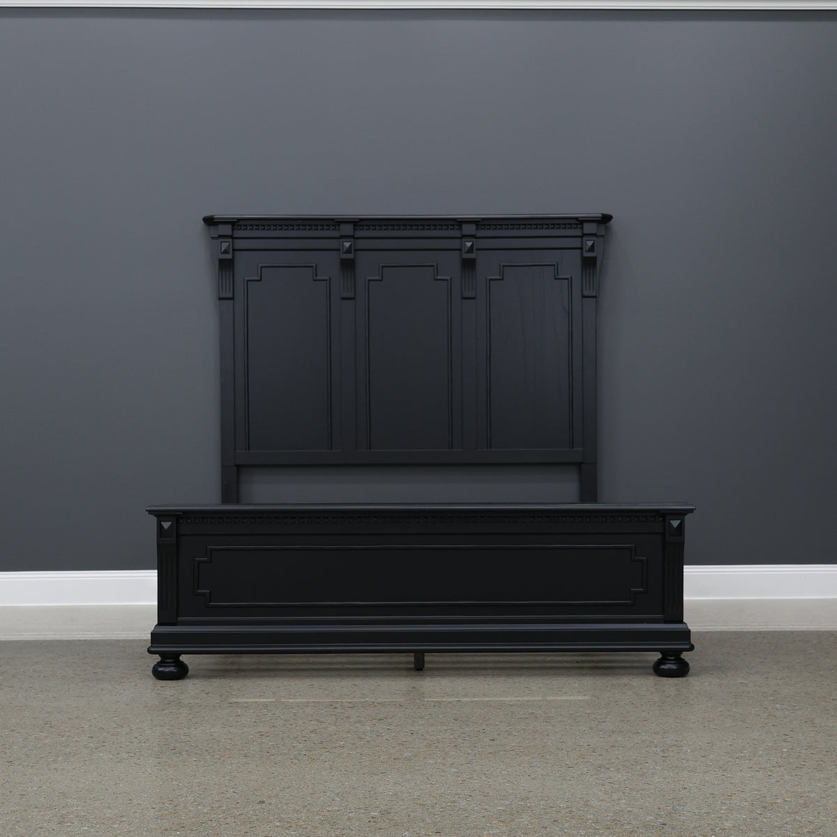 Adelaide Bed - Urban Black