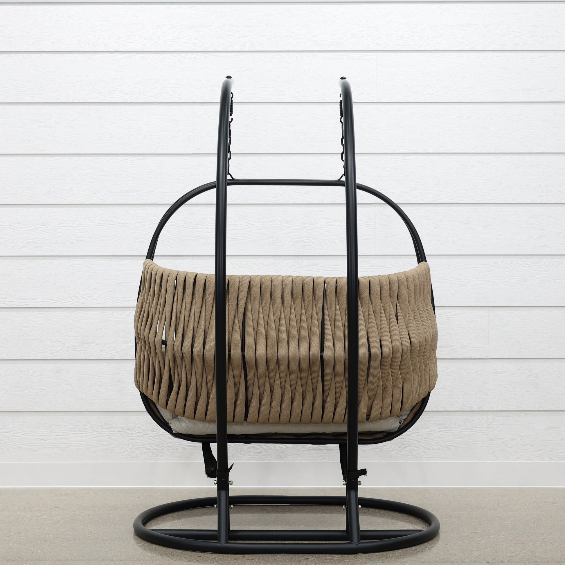 Double Lily Egg Chair - Black