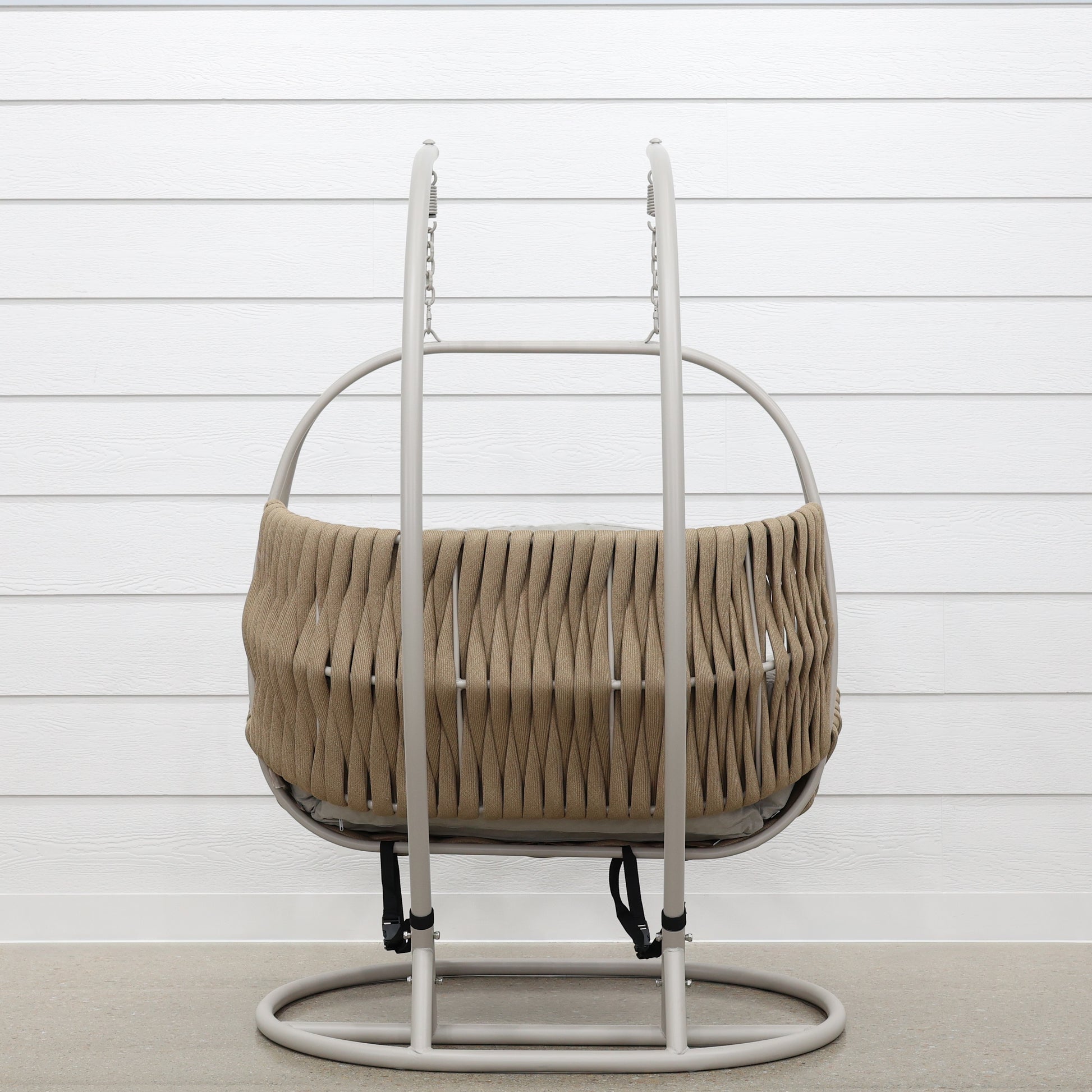 Double Lily Egg Chair - Stone
