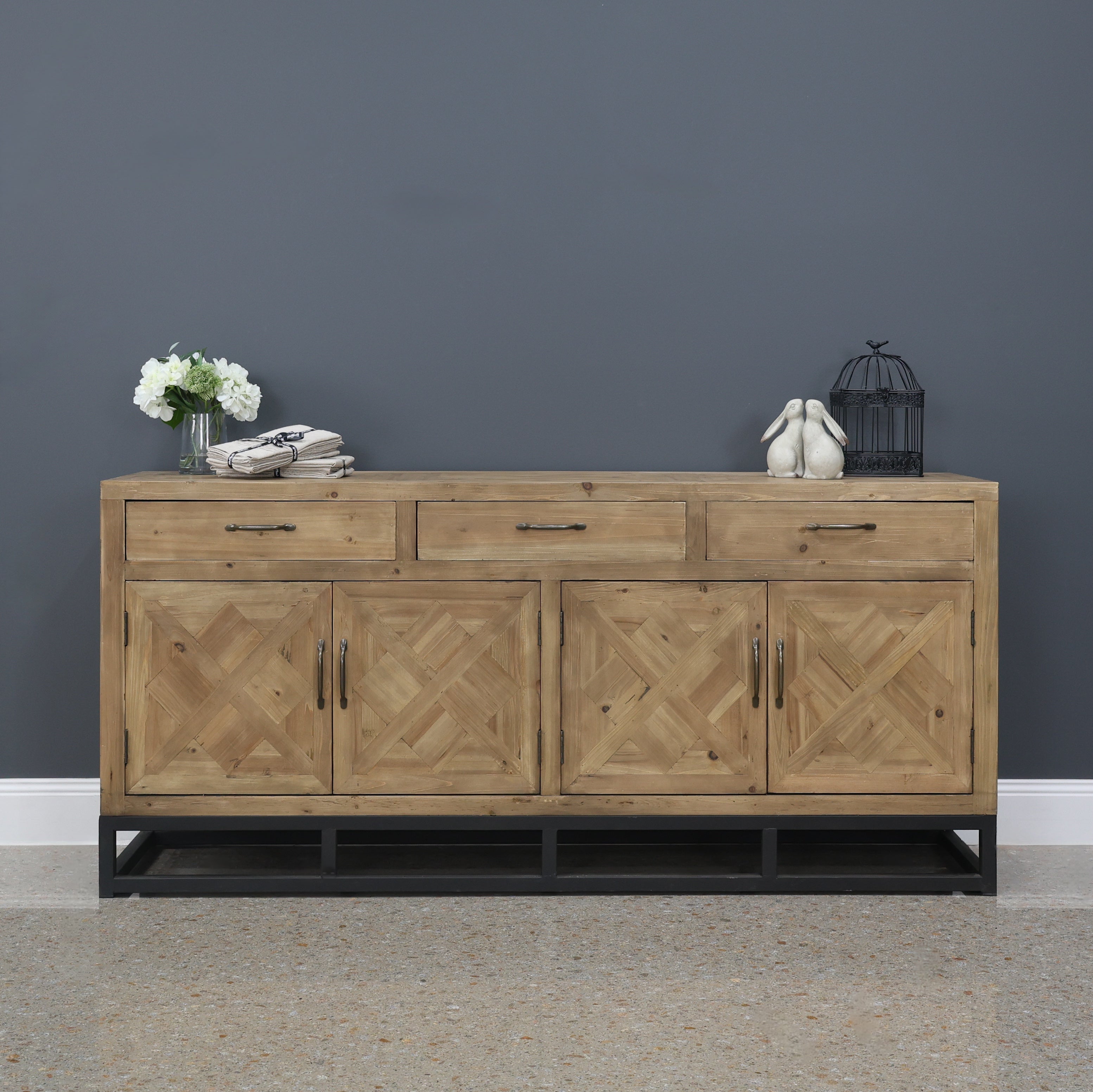 Henry 4 Door Cabinet