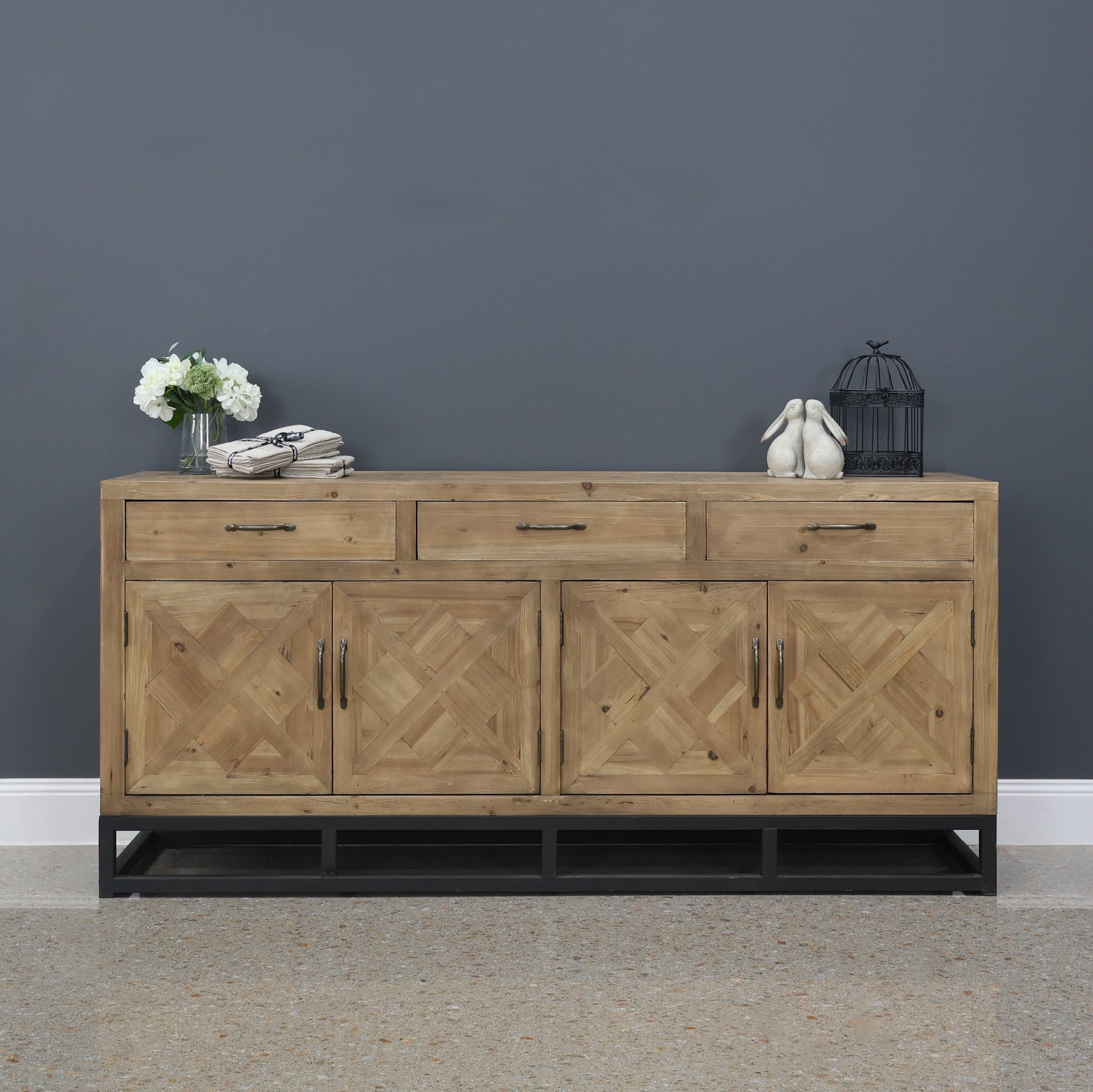 Henry 4 Door Cabinet
