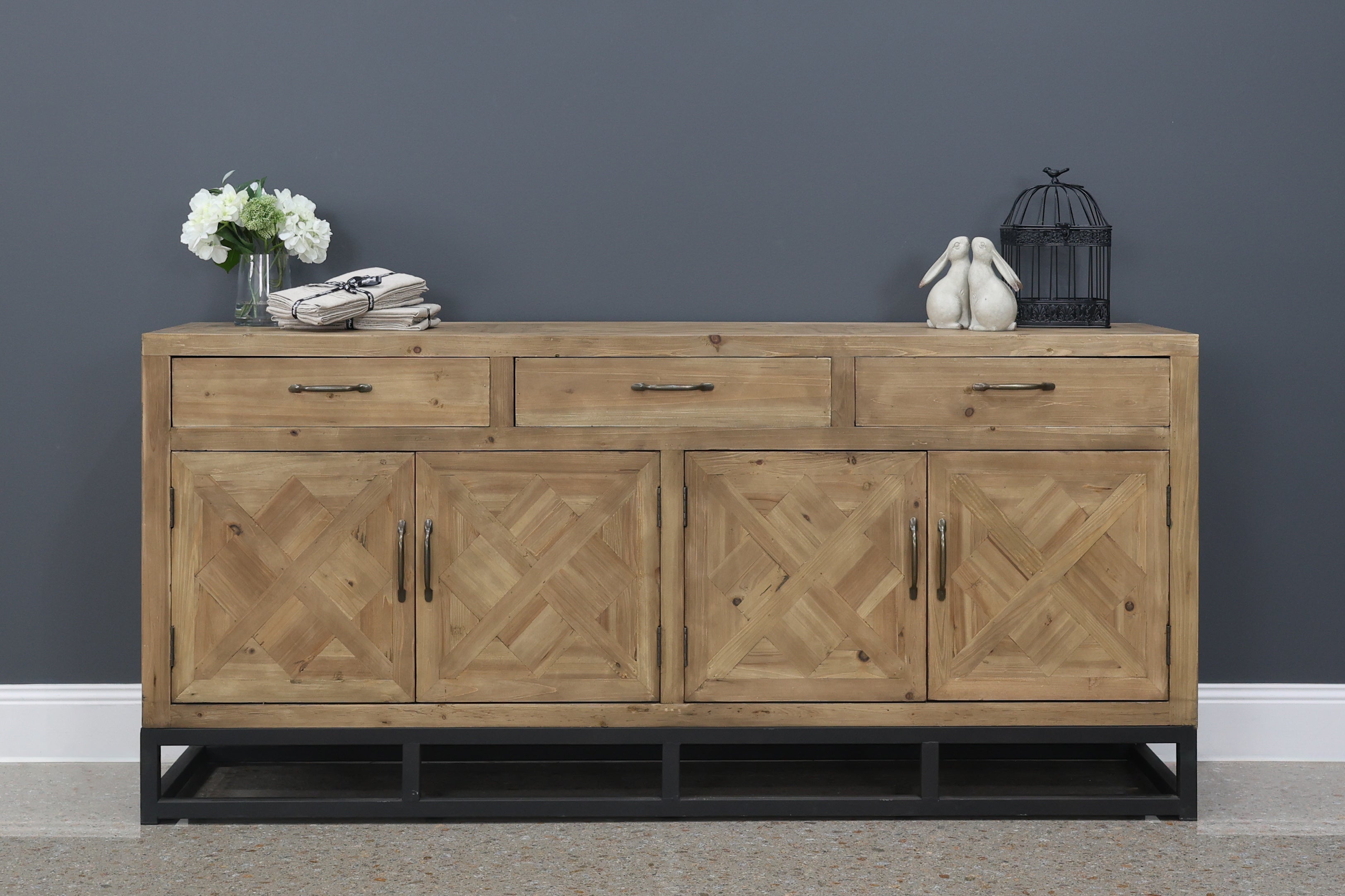 Henry 4 Door Cabinet