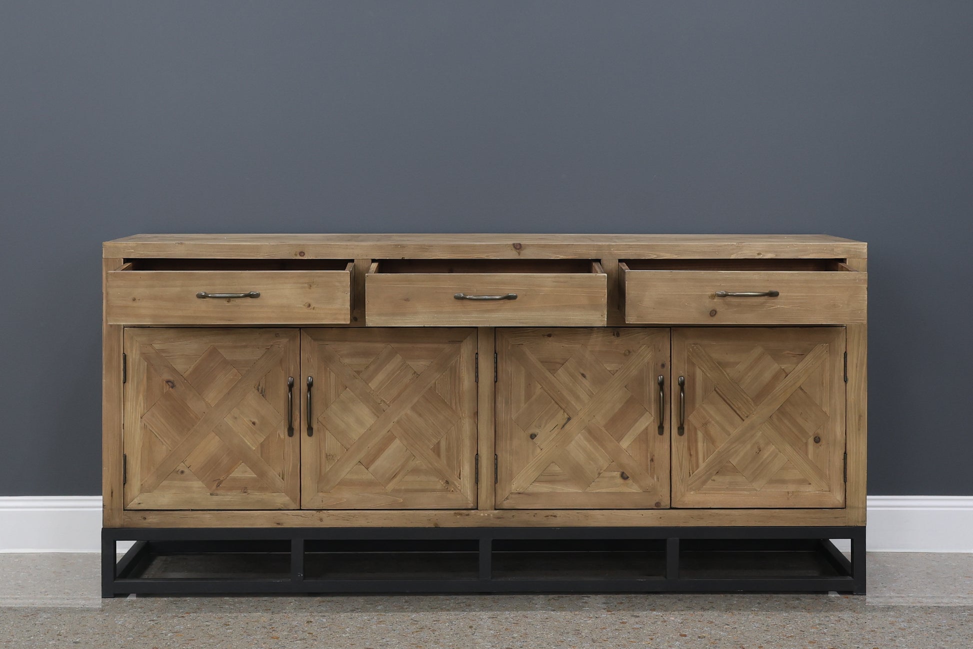 Henry 4 Door Cabinet